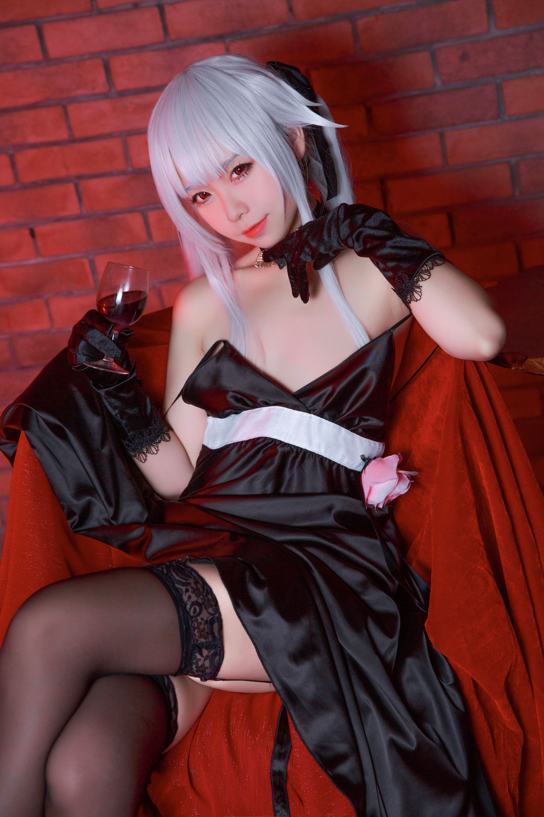 图片[3] - G44不会受伤 - 雾枝黑裙礼服 [13P] - 机器猫次元 - 机器猫次元