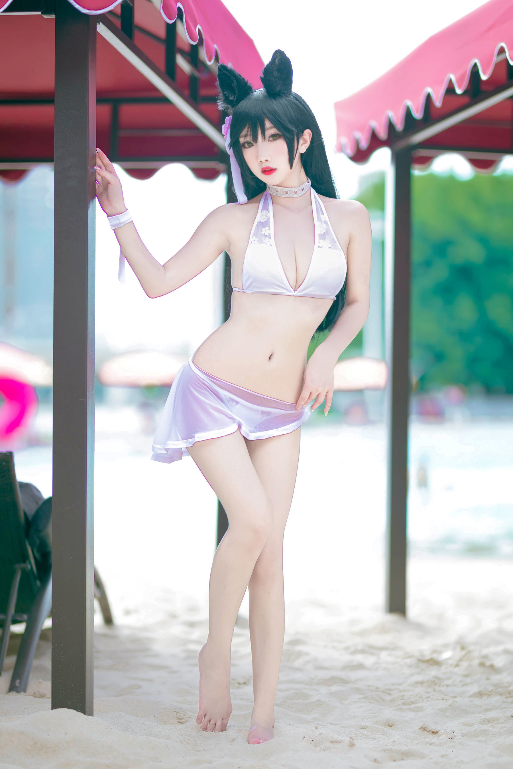 图片[3] - 鬼畜瑶 - 泳装猫女外拍 [17P] - 机器猫次元 - 机器猫次元