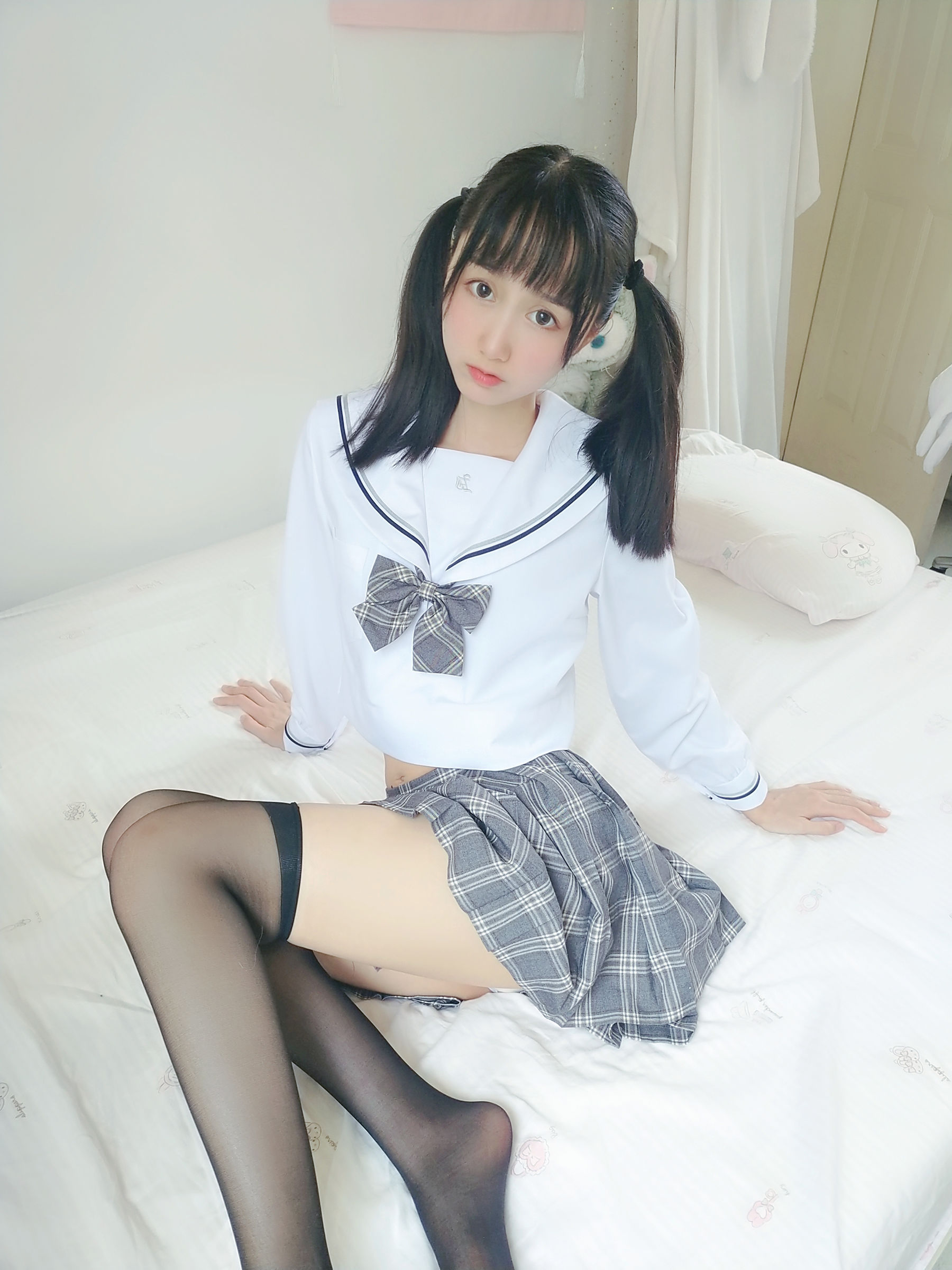 图片[2] - 木绵绵OwO - 灰格子JK [21P] - 机器猫次元 - 机器猫次元