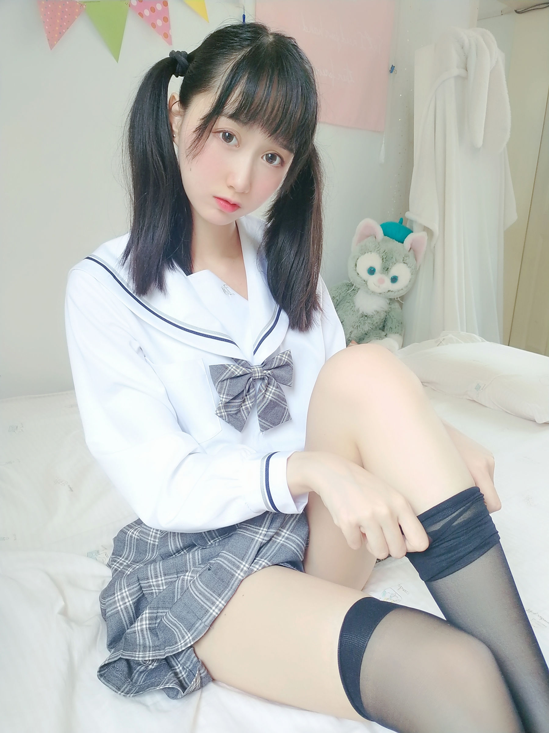 图片[4] - 木绵绵OwO - 灰格子JK [21P] - 机器猫次元 - 机器猫次元