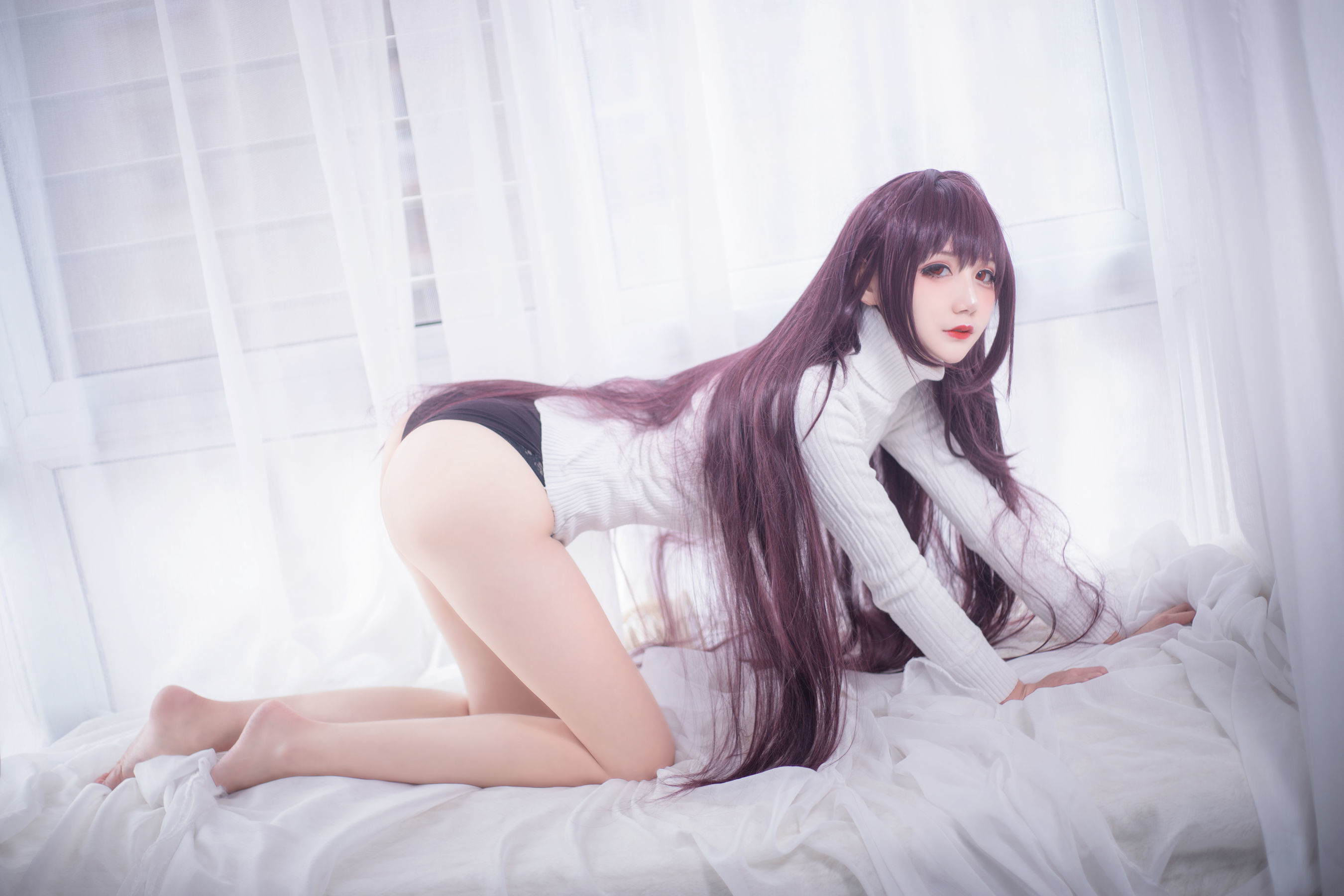 图片[2] - 仙九Airi - 斯卡哈毛衣 [21P] - 机器猫次元 - 机器猫次元