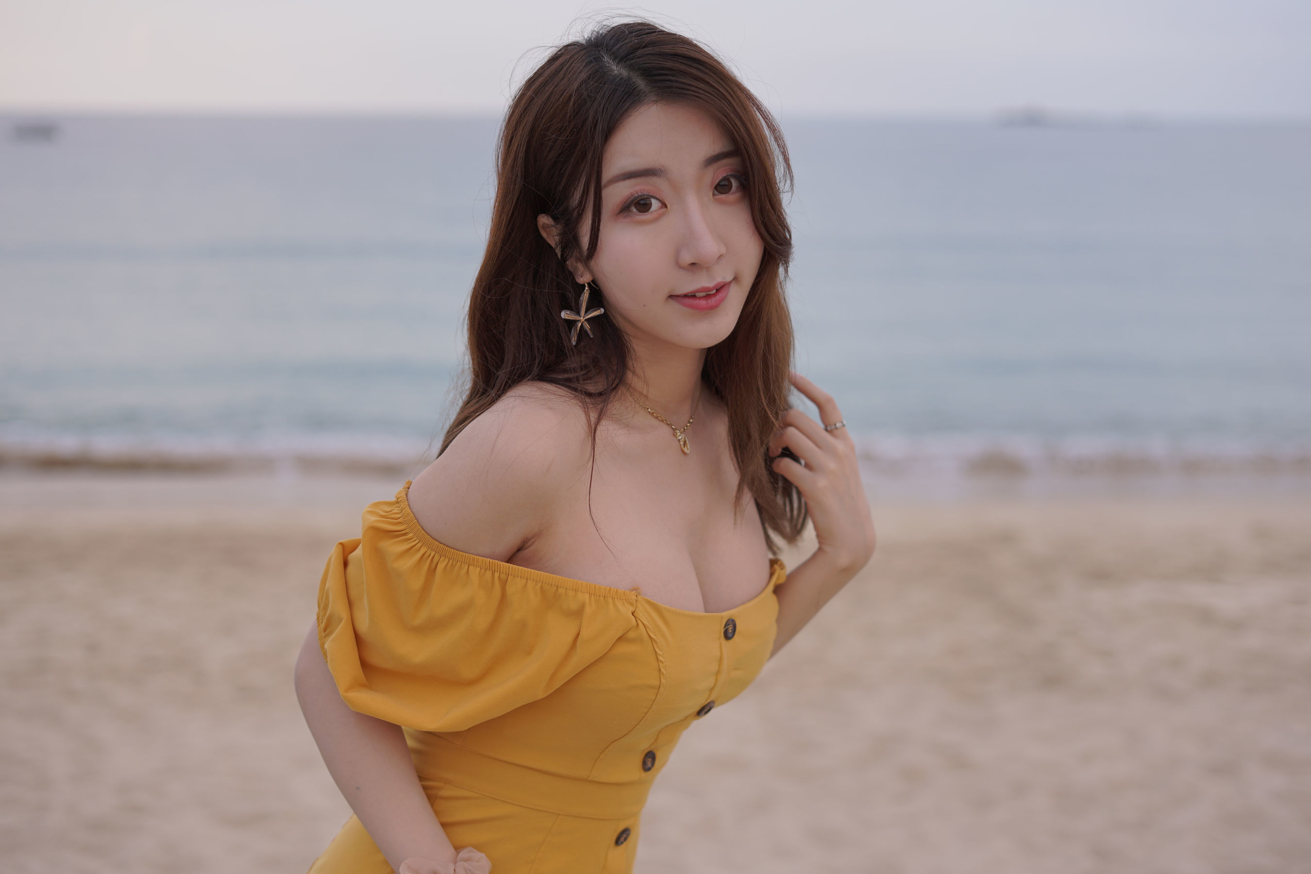 图片[5] - 黑川 - 海岛之旅 黄色连衣裙 [19P] - 机器猫次元 - 机器猫次元