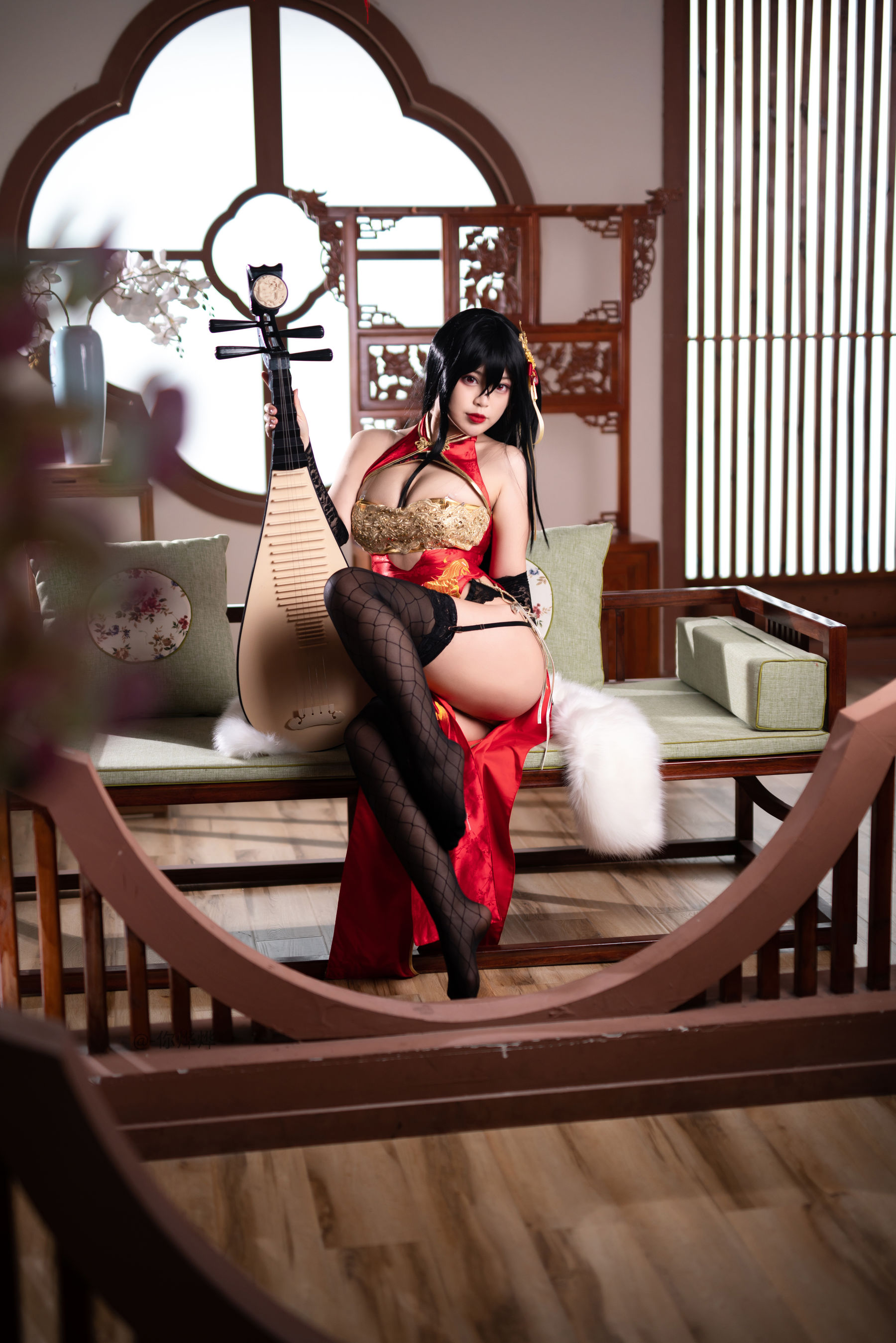 图片[4] - 白烨- 大凤旗袍 [63P] - 机器猫次元 - 机器猫次元