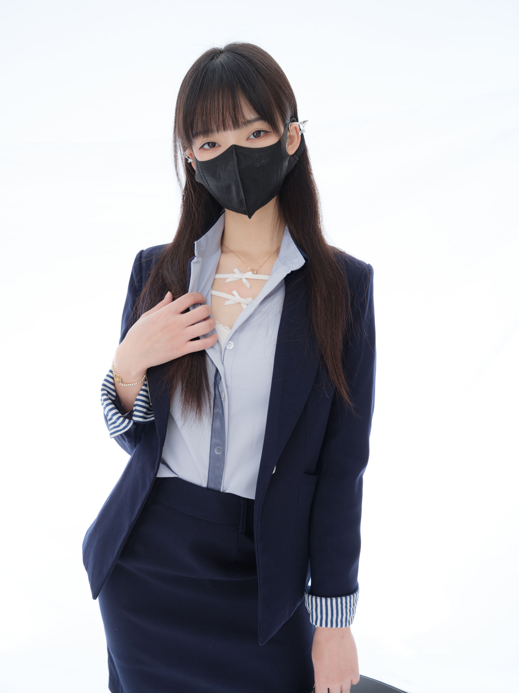 图片[3] - [紧急企划] EX-002 见希w 肉丝OL [55P] - 机器猫次元 - 机器猫次元