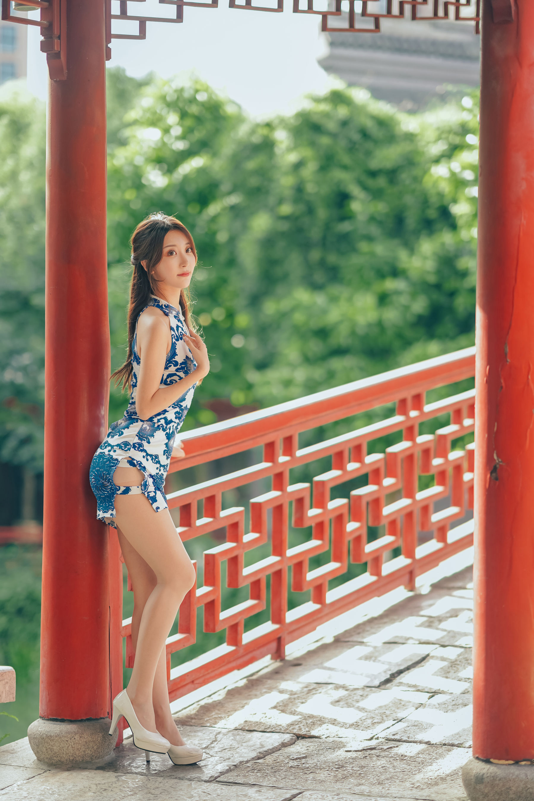 图片[3] - 黑川 - 青花旗袍 [33P] - 机器猫次元 - 机器猫次元