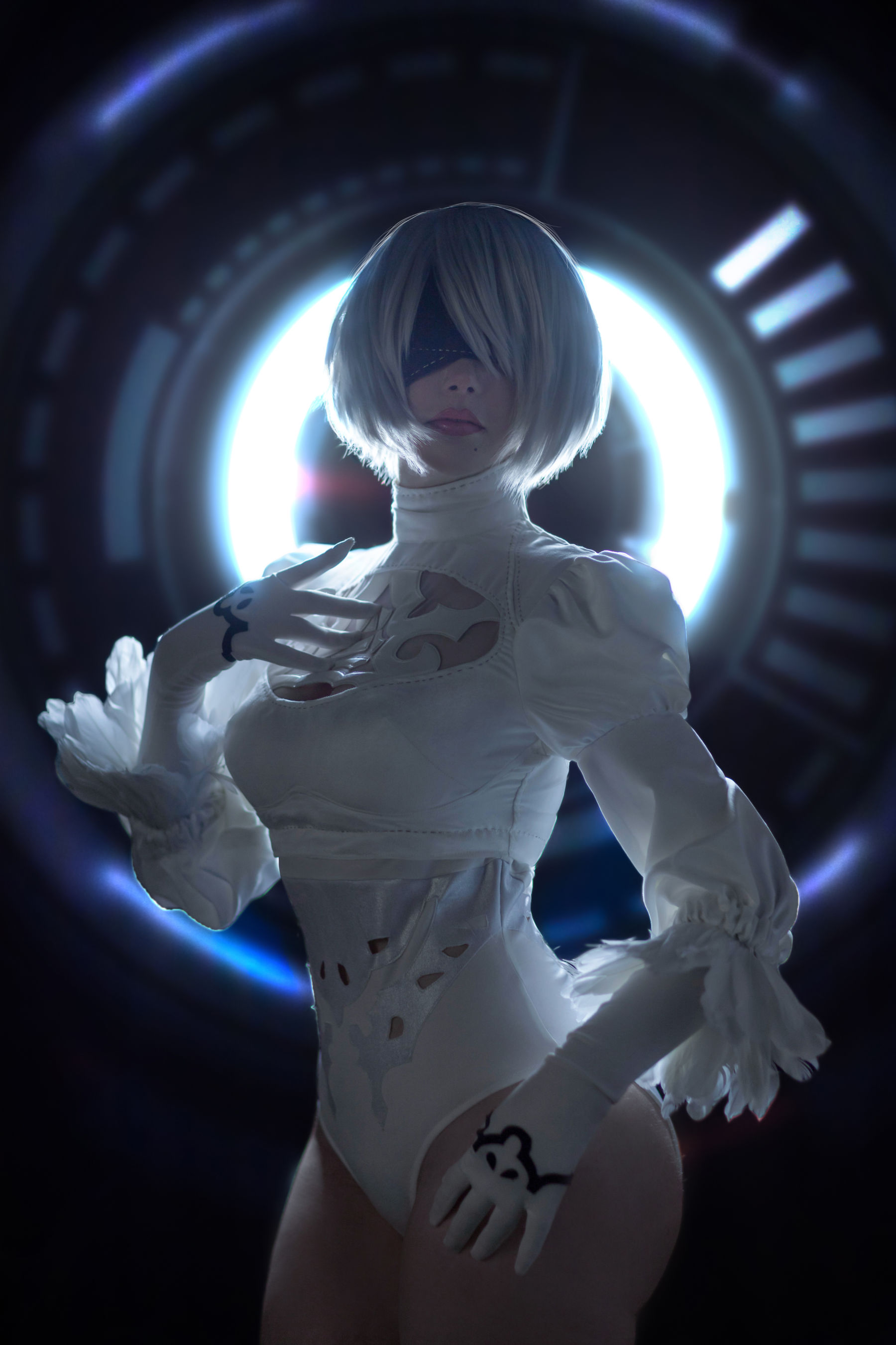 图片[7] - SayaTheFox - 2B White Dress [10P] - 机器猫次元 - 机器猫次元