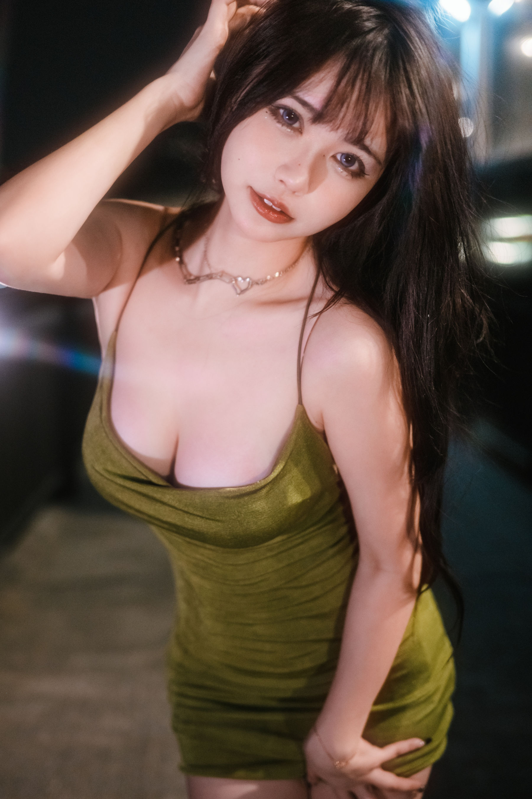 图片[6] - Tina很妖孽呀 - 绿色连衣裙 [35P] - 机器猫次元 - 机器猫次元