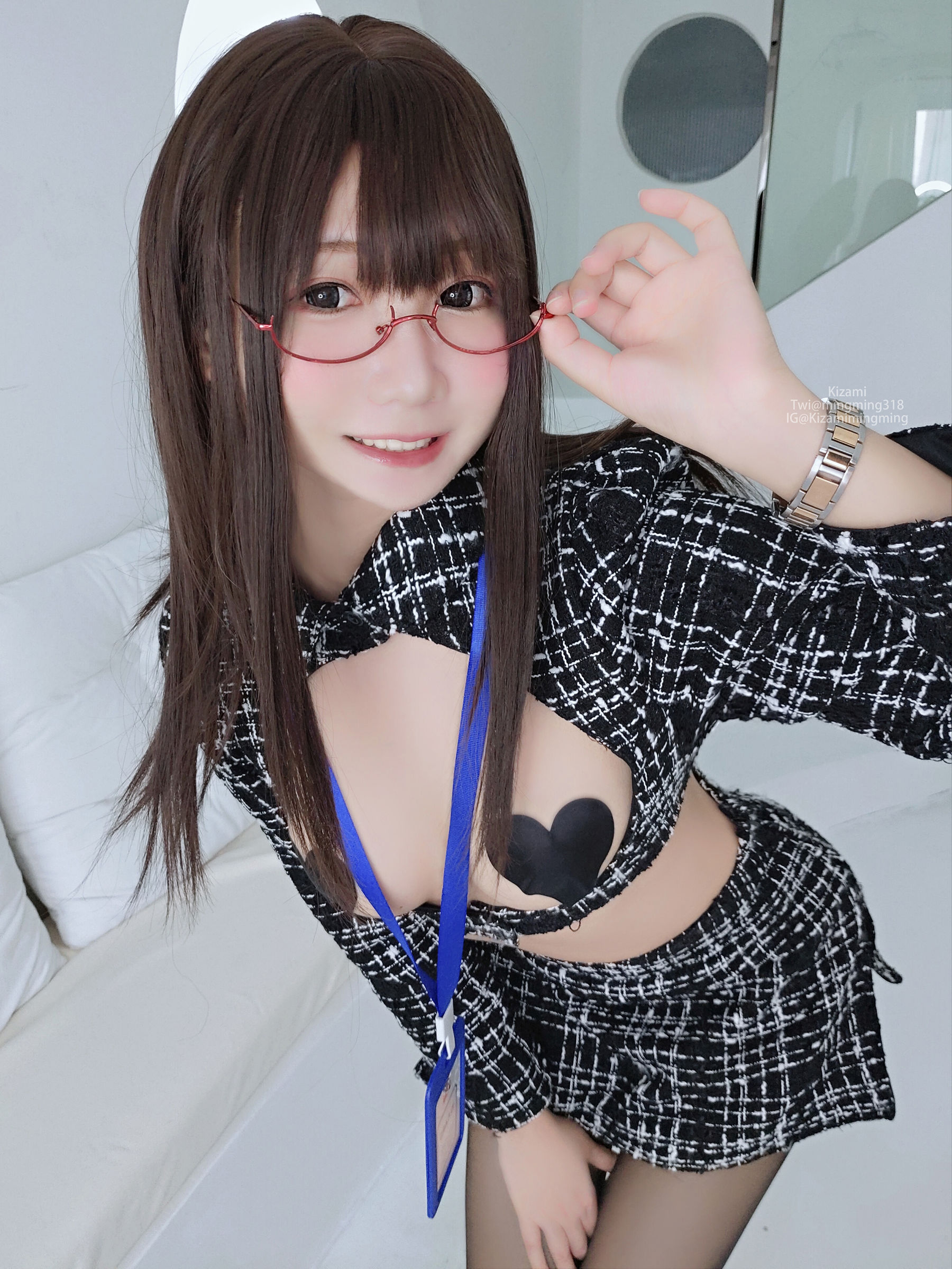图片[1] - [銘銘Kizami] fantia 2021-12-15 新职员，请多关照 [19P] - 机器猫次元 - 机器猫次元