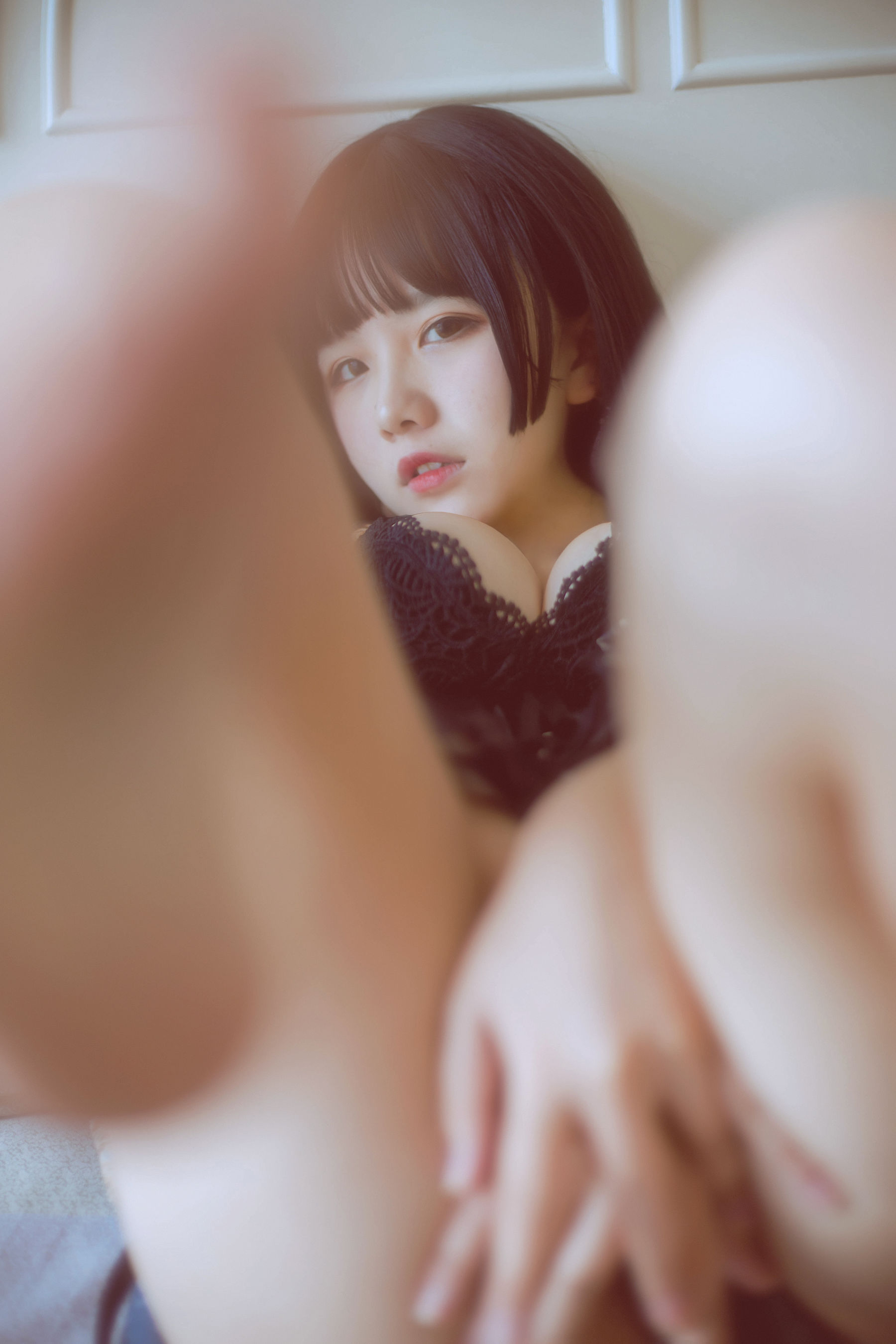 图片[2] - 草半半宝宝 - 黑色吊带 [23P] - 机器猫次元 - 机器猫次元