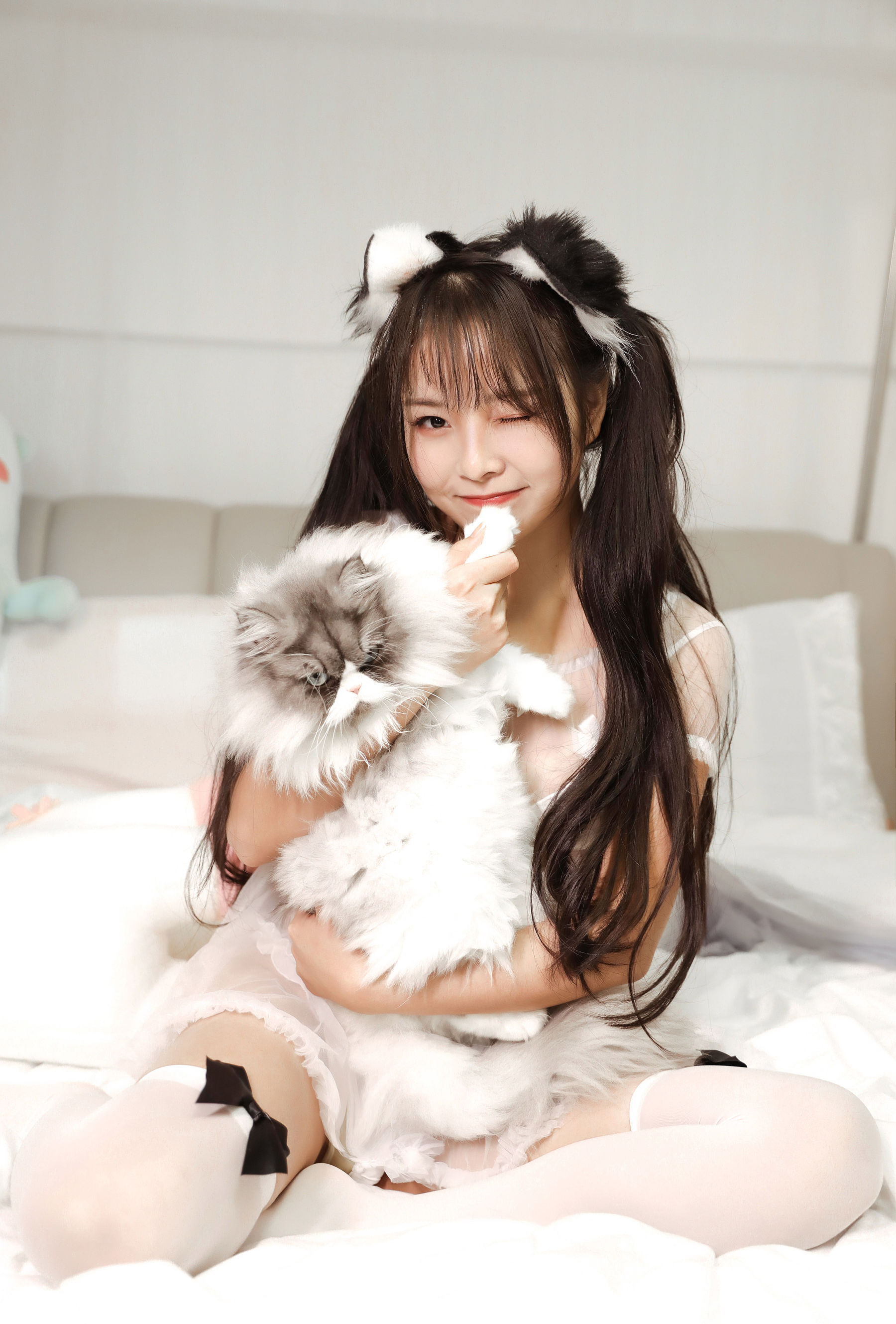 图片[5] - 苏嫣嫣阿姨 - 白色猫耳头饰 [10P] - 机器猫次元 - 机器猫次元