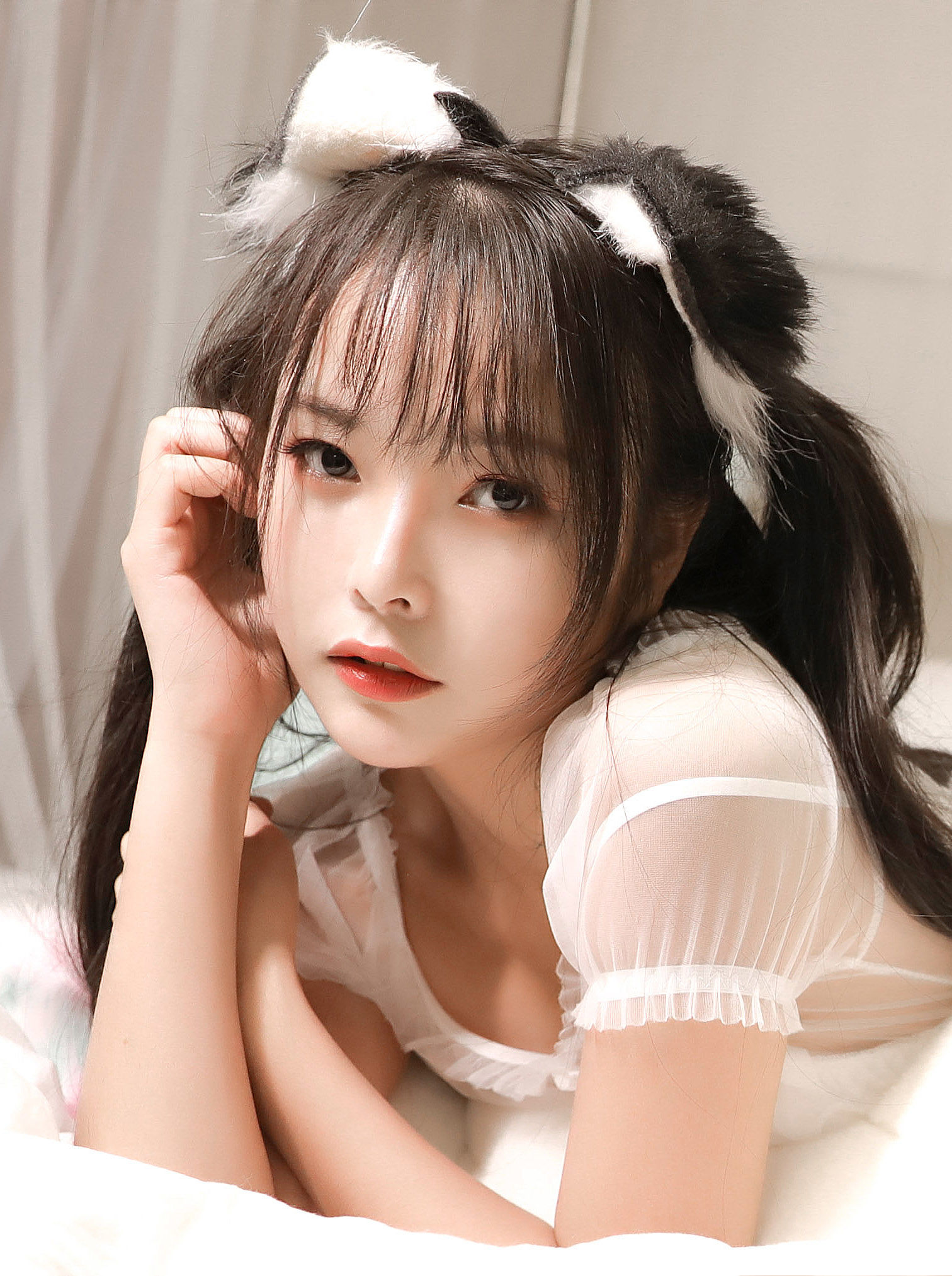 图片[2] - 苏嫣嫣阿姨 - 白色猫耳头饰 [10P] - 机器猫次元 - 机器猫次元