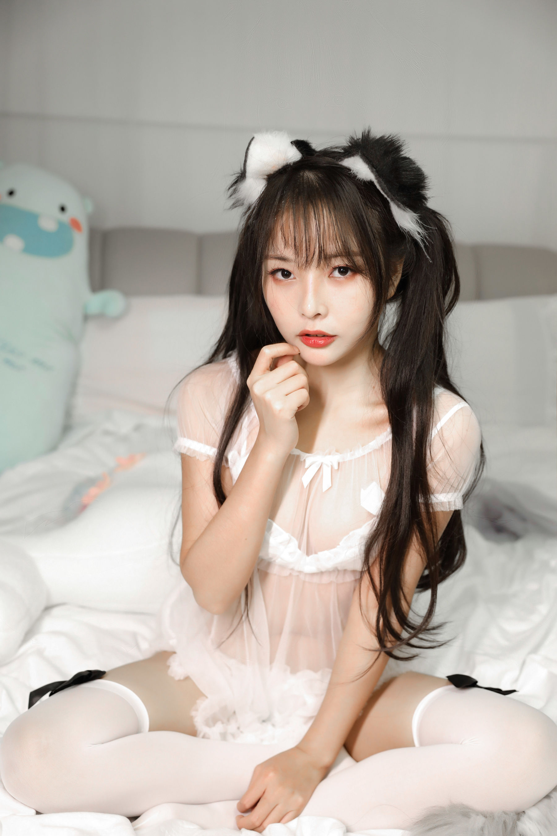 图片[3] - 苏嫣嫣阿姨 - 白色猫耳头饰 [10P] - 机器猫次元 - 机器猫次元