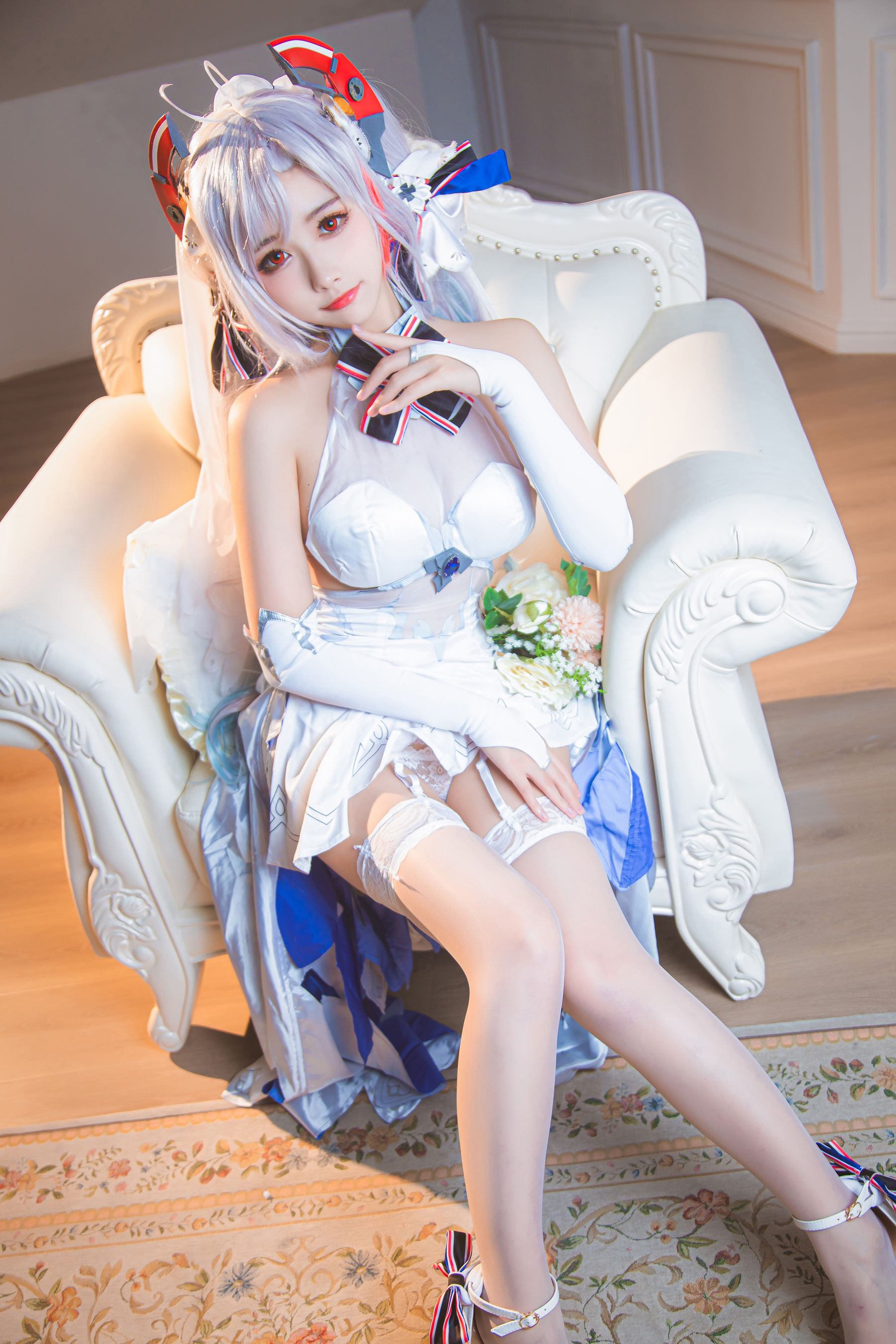 图片[2] - Momoko葵葵 - 欧根之花嫁 [20P] - 机器猫次元 - 机器猫次元