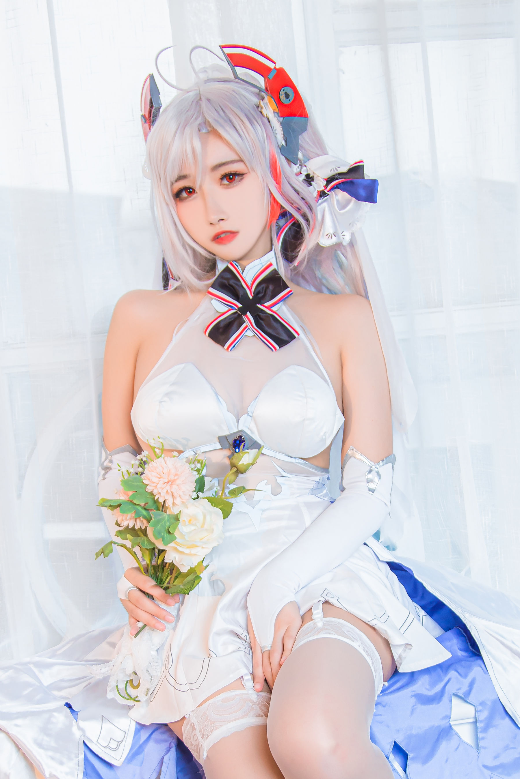 图片[8] - Momoko葵葵 - 欧根之花嫁 [20P] - 机器猫次元 - 机器猫次元