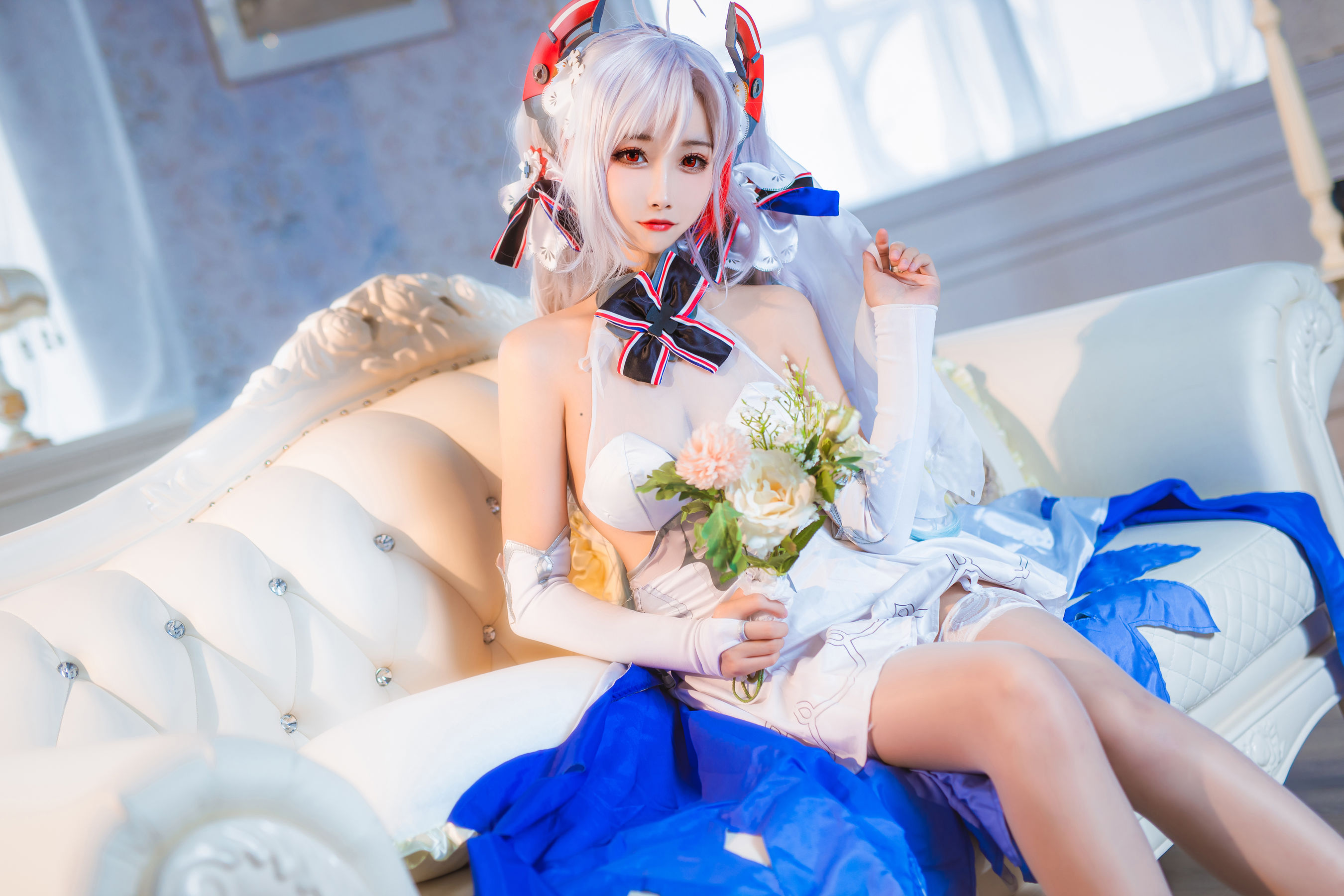 图片[4] - Momoko葵葵 - 欧根之花嫁 [20P] - 机器猫次元 - 机器猫次元