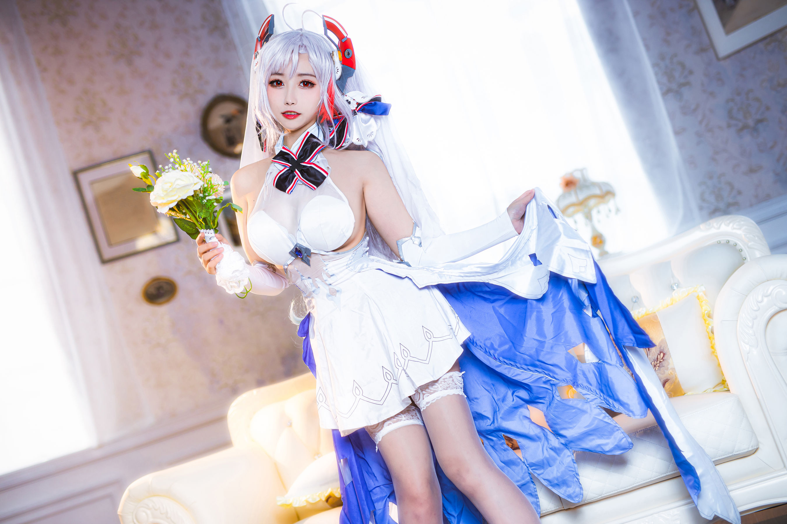 图片[3] - Momoko葵葵 - 欧根之花嫁 [20P] - 机器猫次元 - 机器猫次元