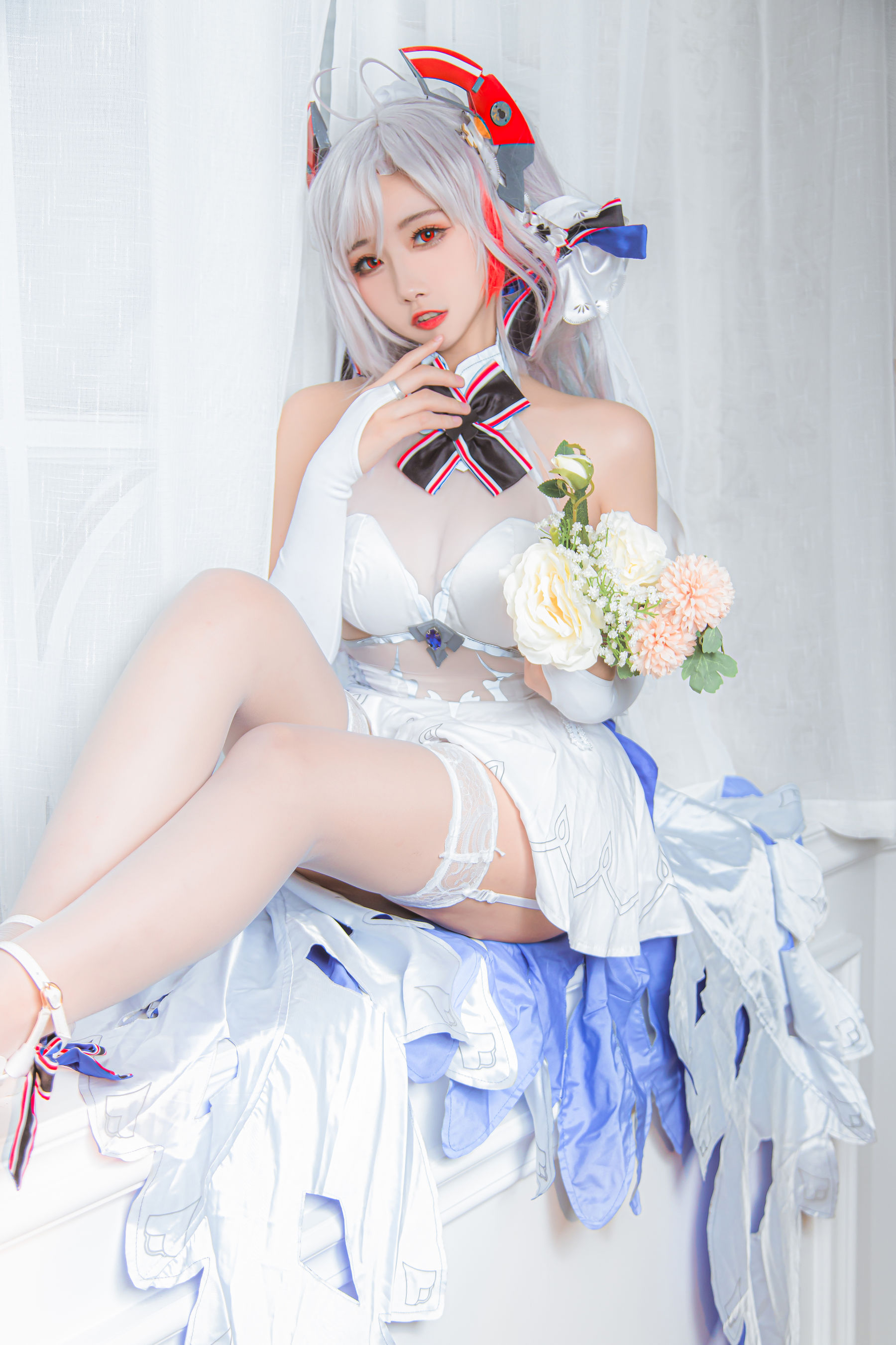 图片[7] - Momoko葵葵 - 欧根之花嫁 [20P] - 机器猫次元 - 机器猫次元