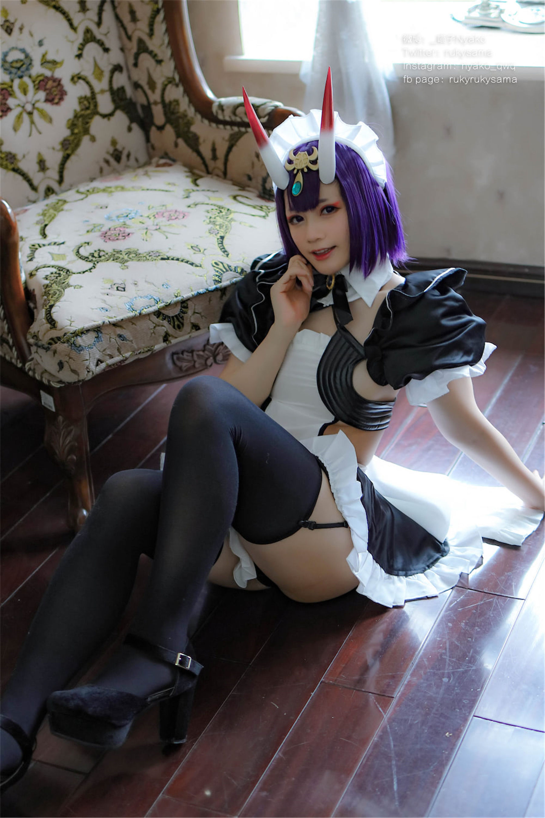 图片[2] - Nyako喵子 - 酒吞童子女仆 [42P] - 机器猫次元 - 机器猫次元