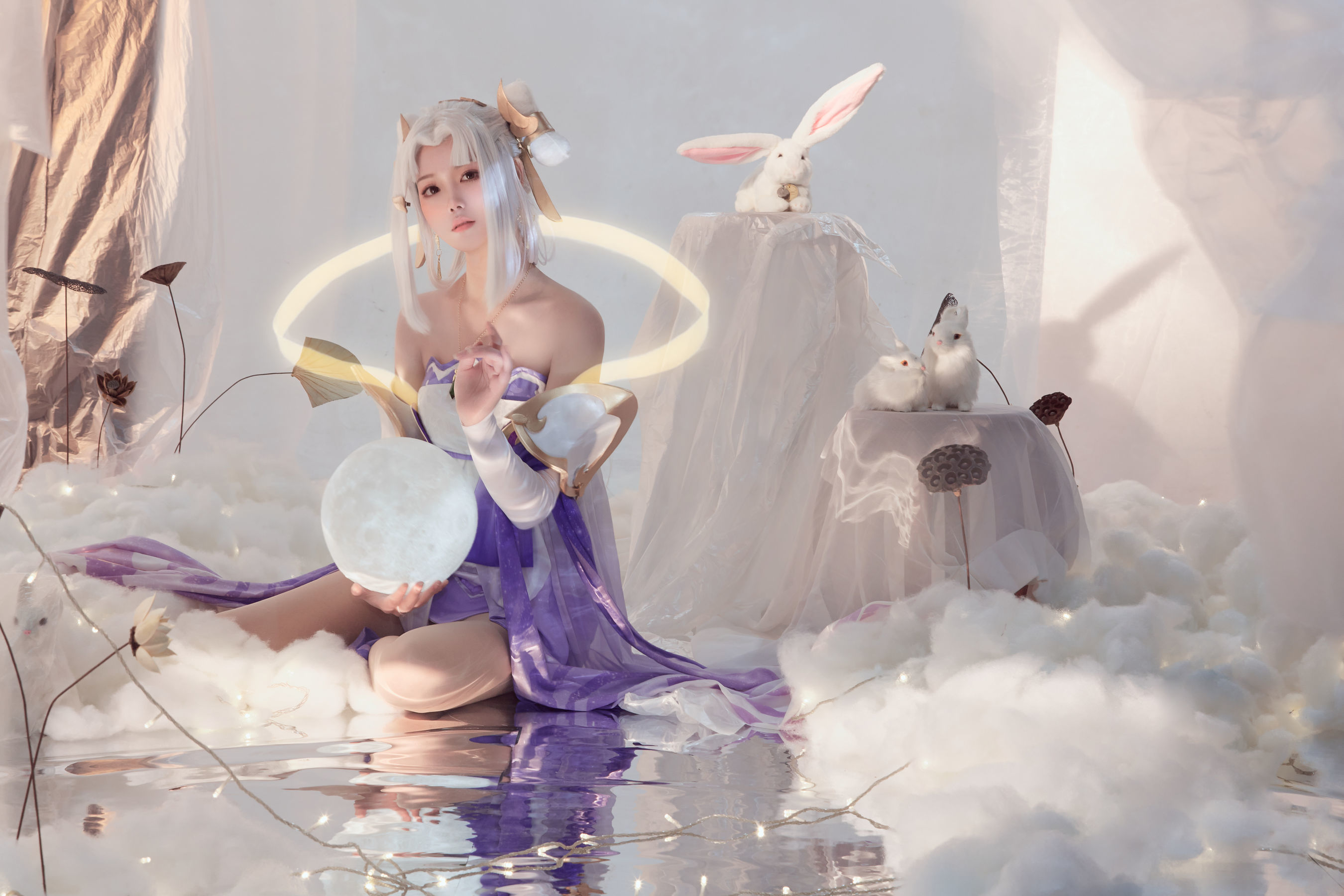 图片[1] - 戚顾儿MIKI 王者荣耀 嫦娥 [22P] - 机器猫次元 - 机器猫次元