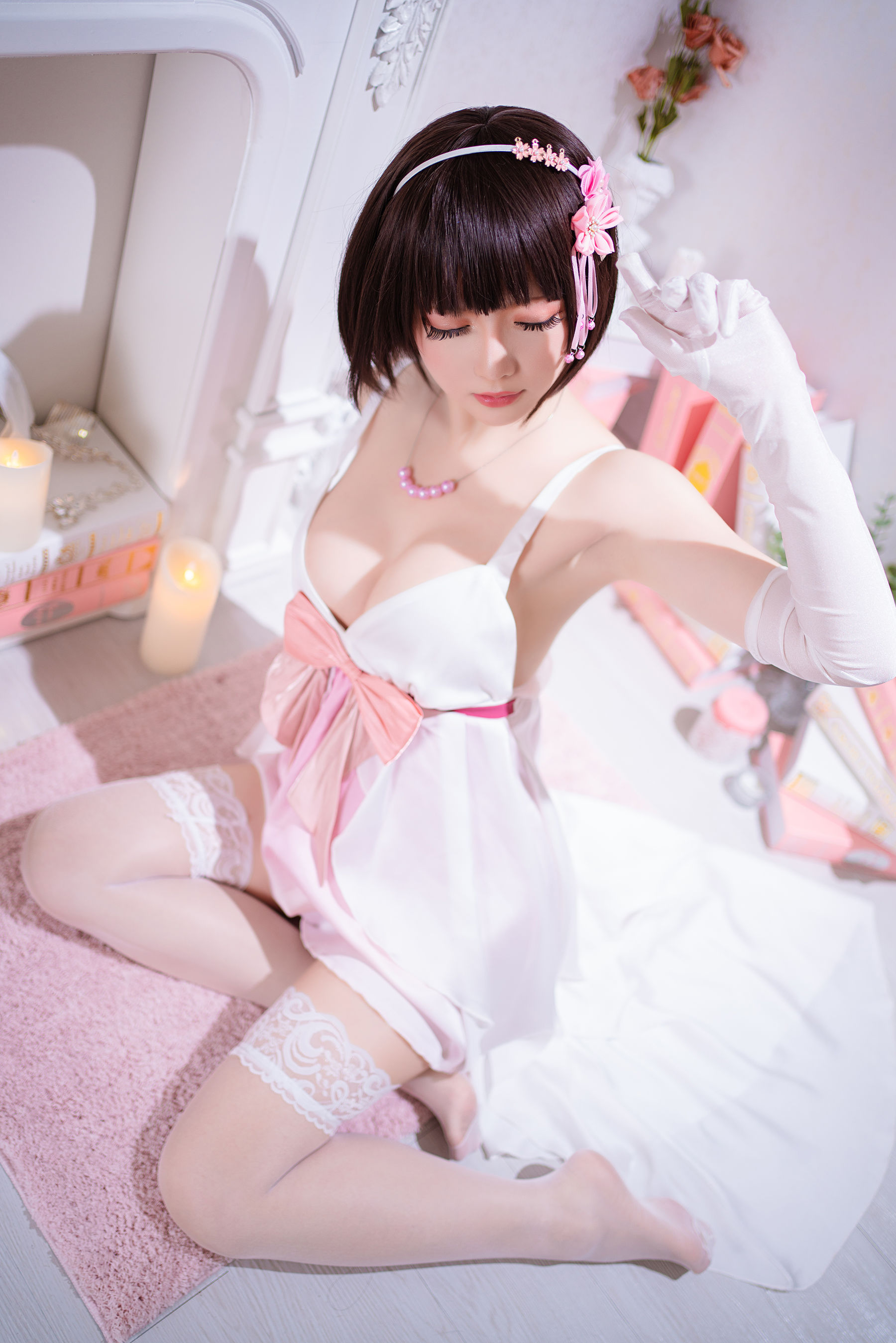 图片[8] - 星之迟迟 - 加藤惠 特典礼服 [60P] - 机器猫次元 - 机器猫次元
