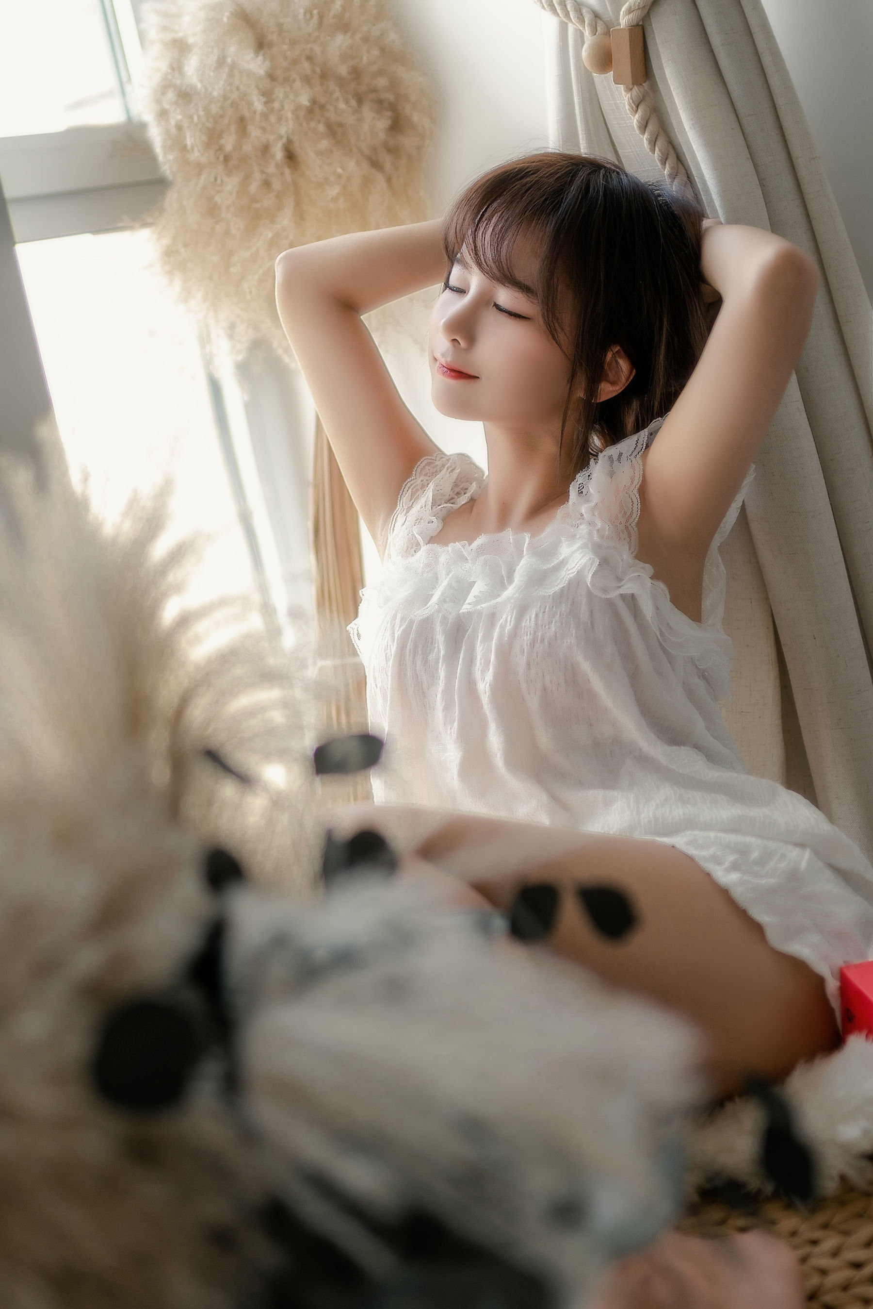 图片[1] - 蠢沫沫 - 大象 白睡衣 [29P] - 机器猫次元 - 机器猫次元