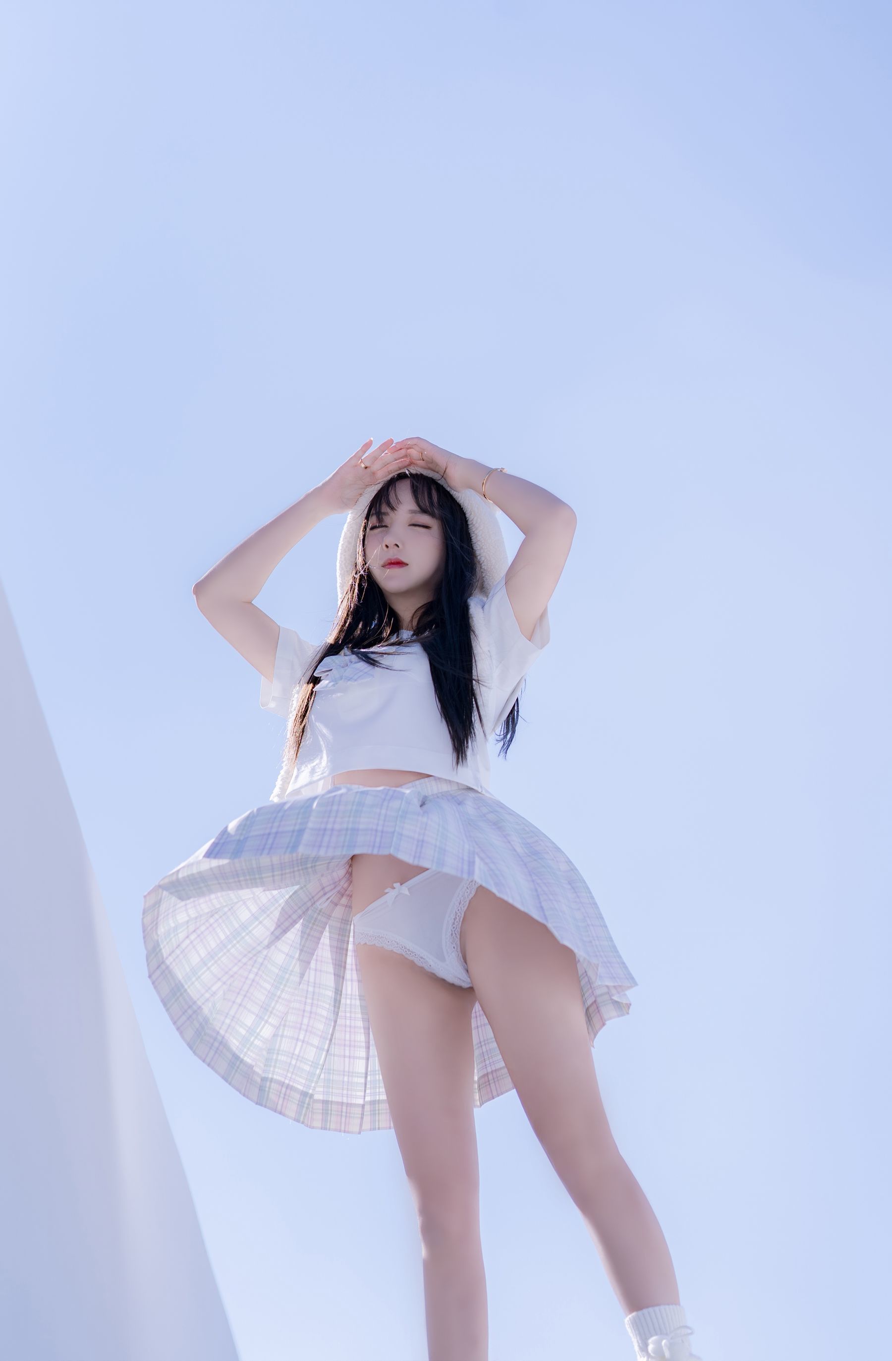 图片[1] - 米线线sama写真 JK萌妹 [58P] - 机器猫次元 - 机器猫次元