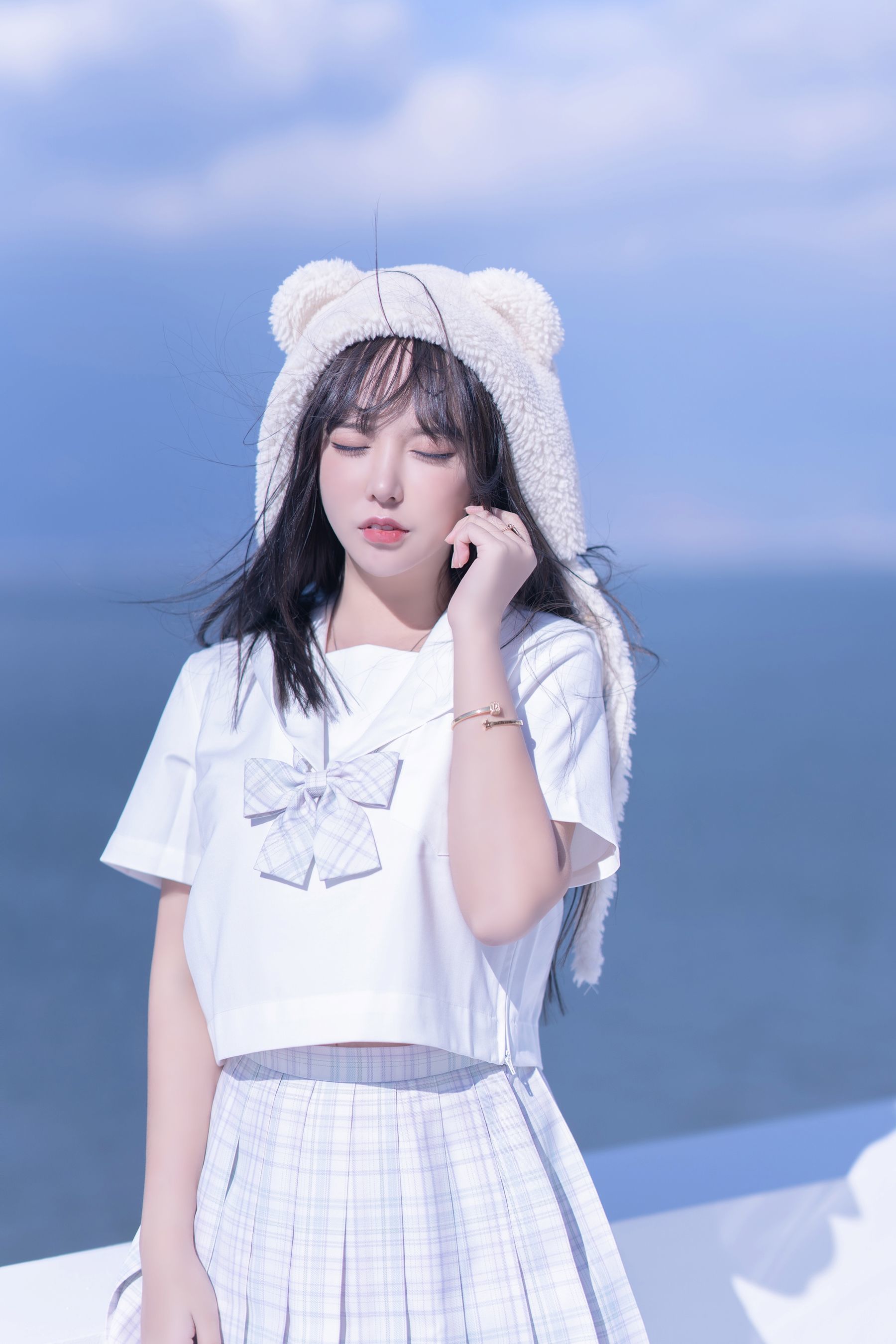 图片[8] - 米线线sama写真 JK萌妹 [58P] - 机器猫次元 - 机器猫次元