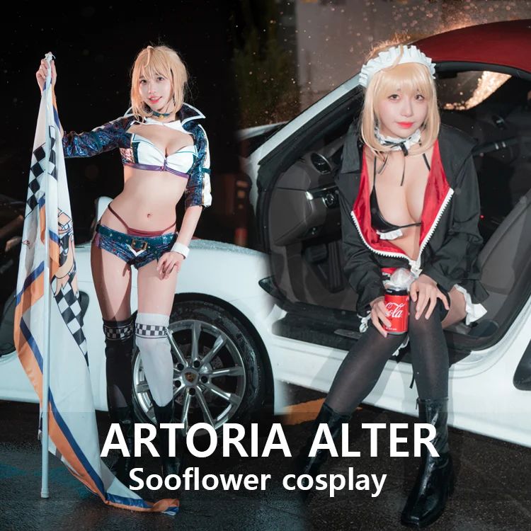 图片[1] - CreamSoda - Artoria Alter Cosplay [57P] - 机器猫次元 - 机器猫次元