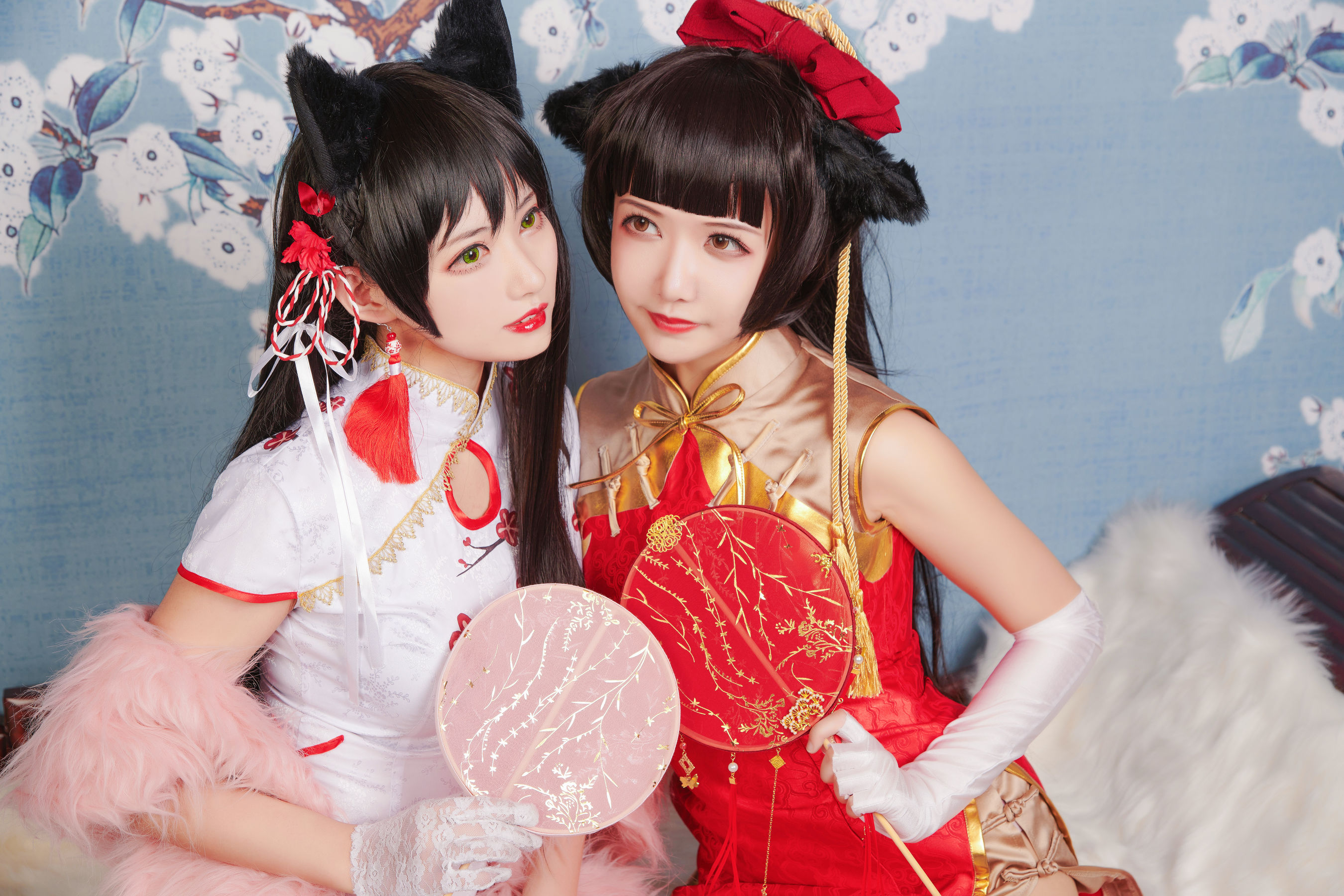 图片[7] - 源纱希喵喵喵&Meiyi_烛墨 犬獒旗袍 [12P] - 机器猫次元 - 机器猫次元