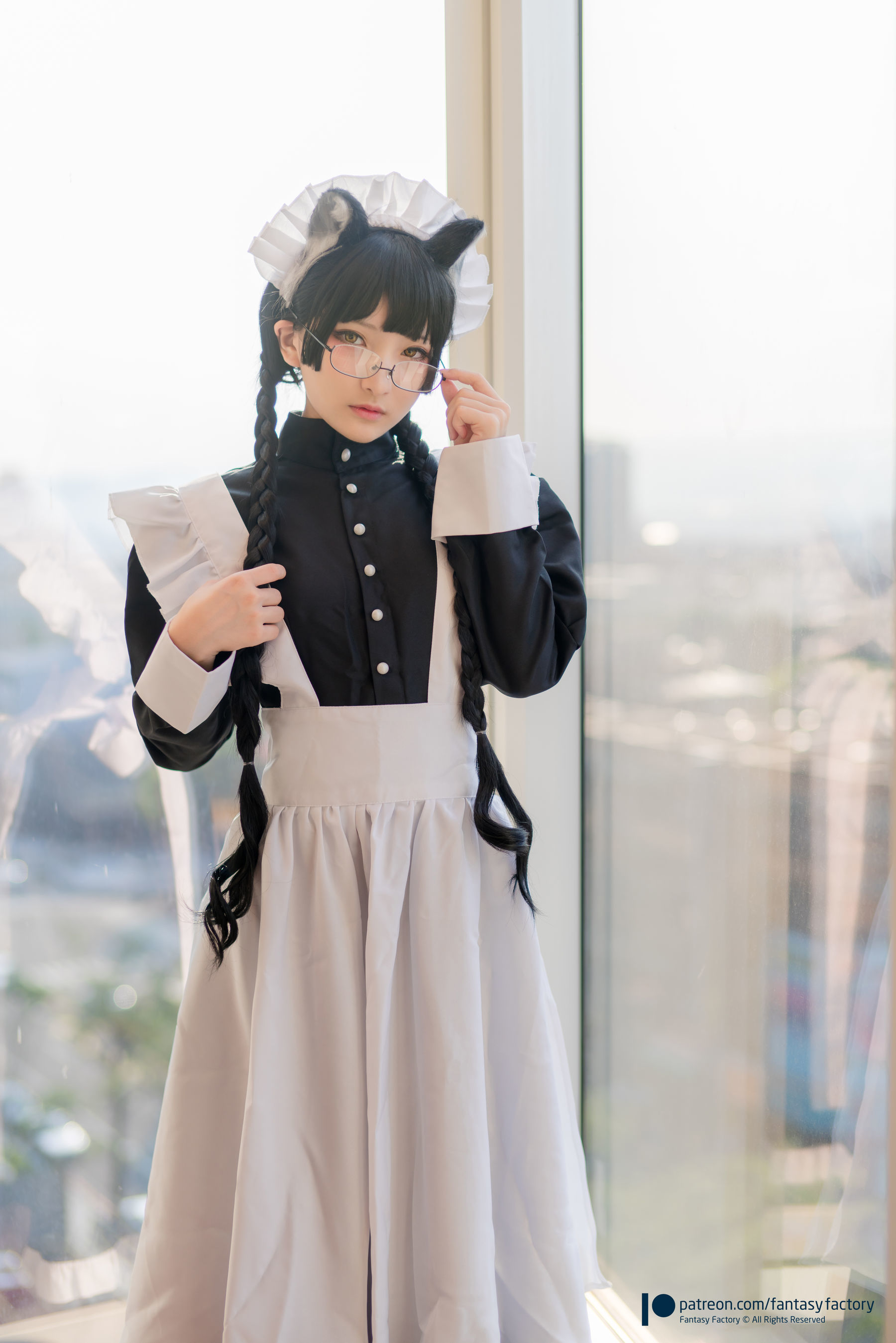 图片[1] - 小丁 - 黑猫女仆 [48P] - 机器猫次元 - 机器猫次元
