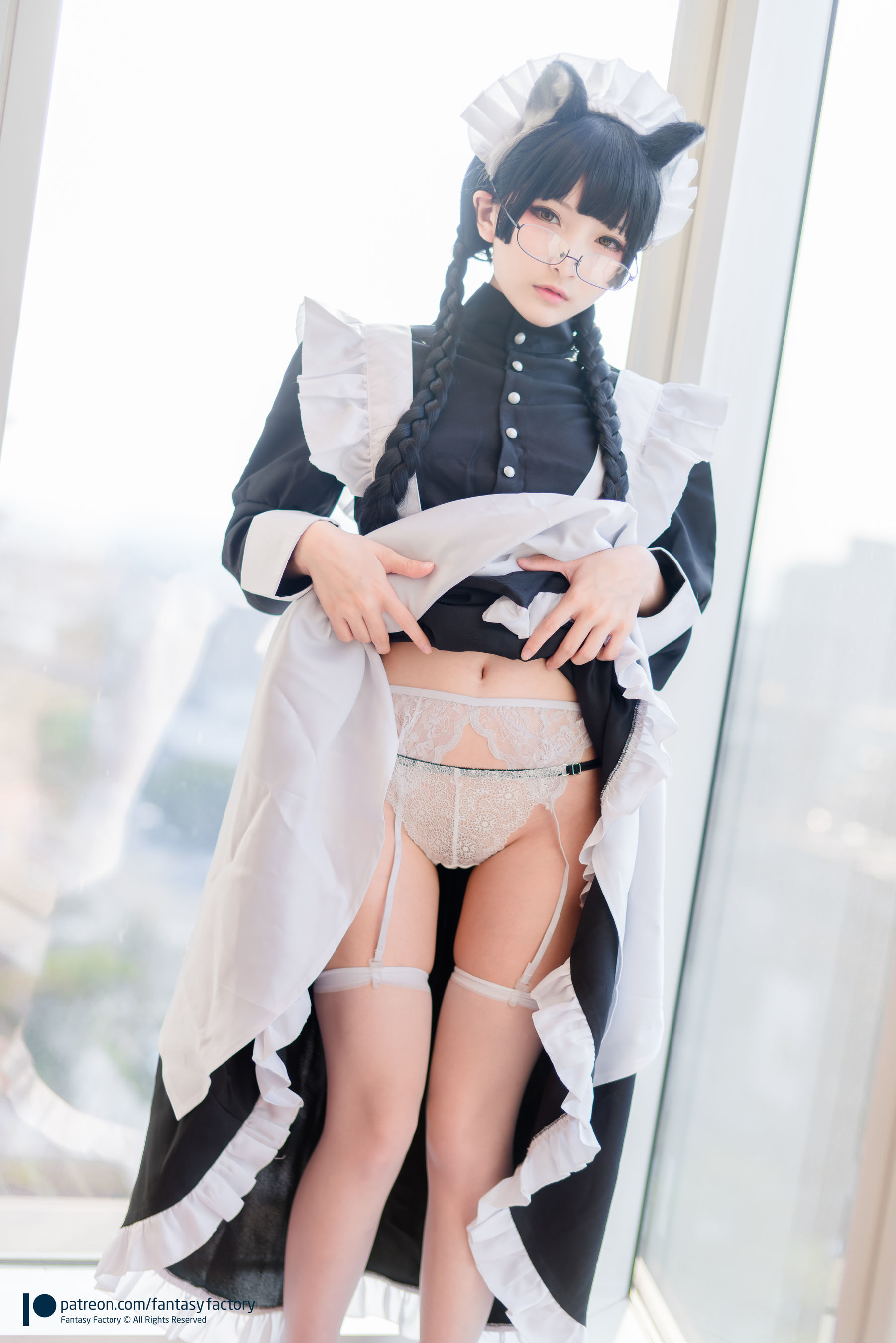 图片[3] - 小丁 - 黑猫女仆 [48P] - 机器猫次元 - 机器猫次元