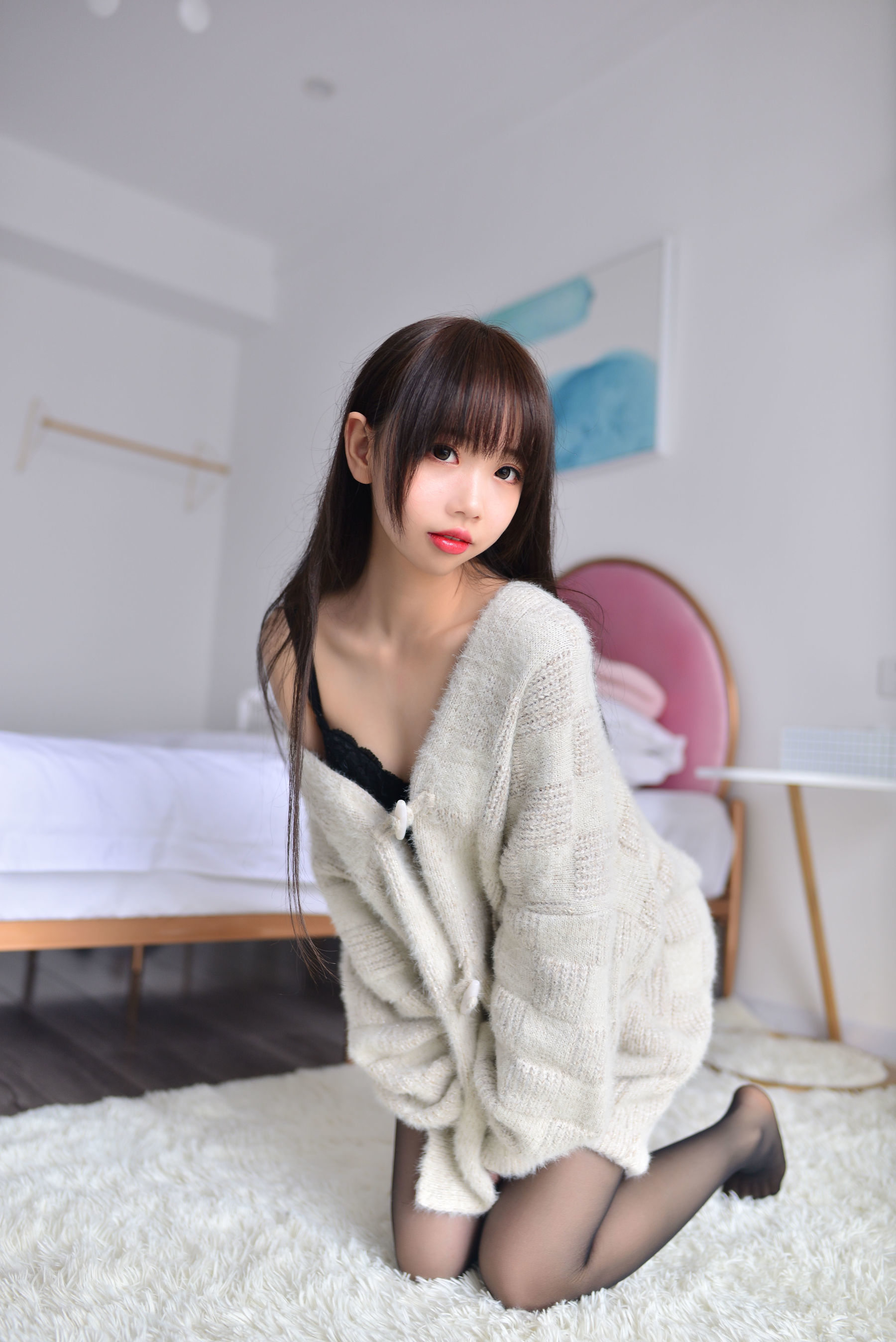 图片[3] - 雪琪 - 毛衣少女 [34P] - 机器猫次元 - 机器猫次元