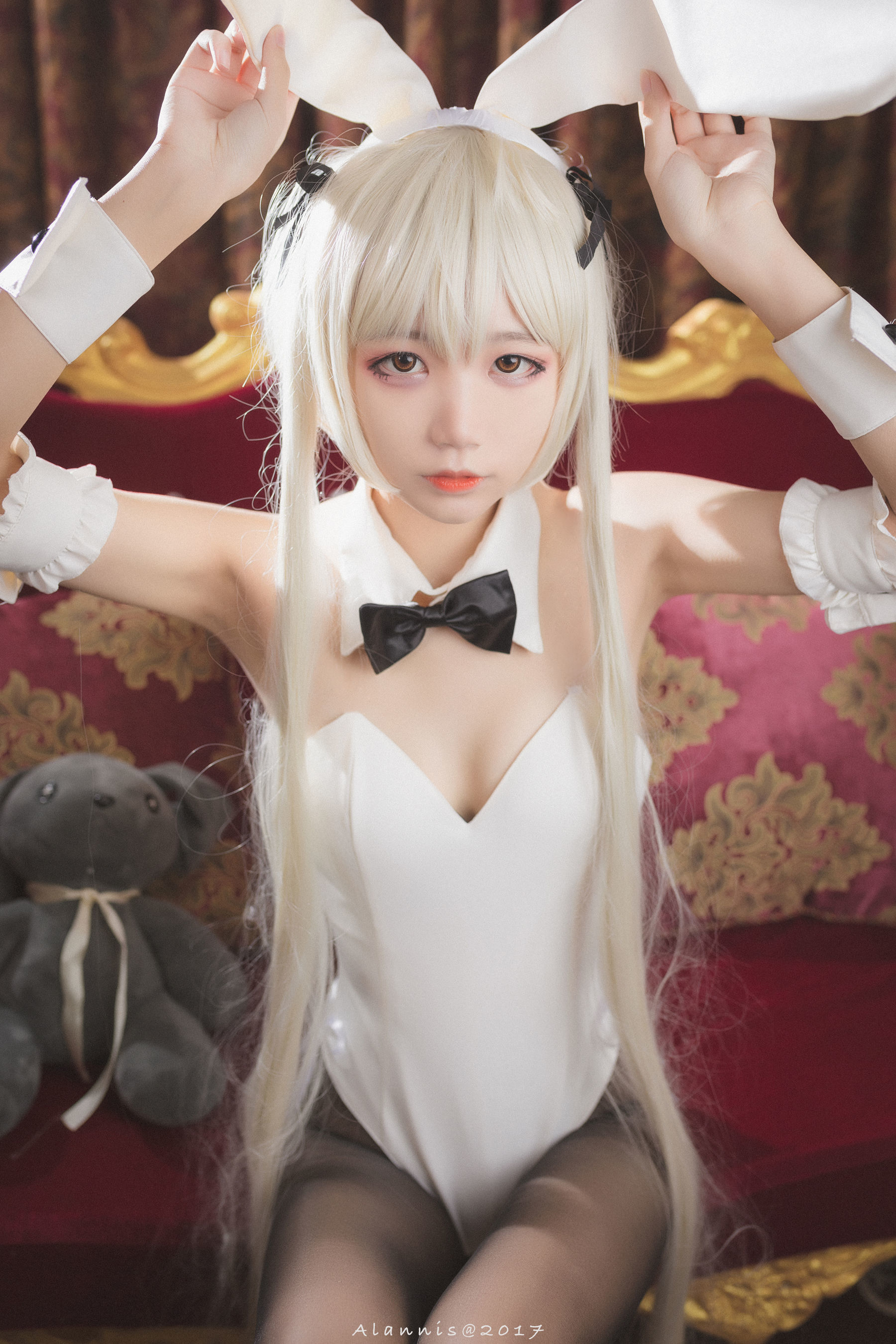 图片[7] - 五更百鬼 - 兔女郎+白丝美腿 [21P] - 机器猫次元 - 机器猫次元