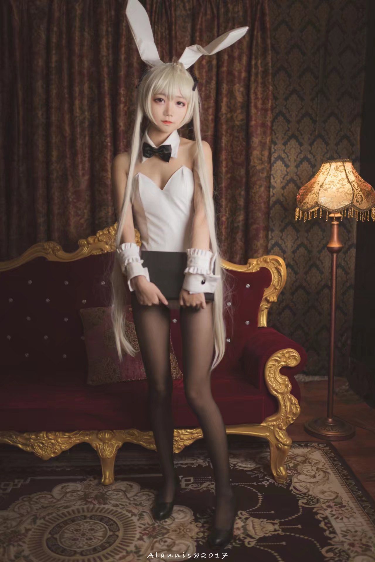 图片[4] - 五更百鬼 - 兔女郎+白丝美腿 [21P] - 机器猫次元 - 机器猫次元