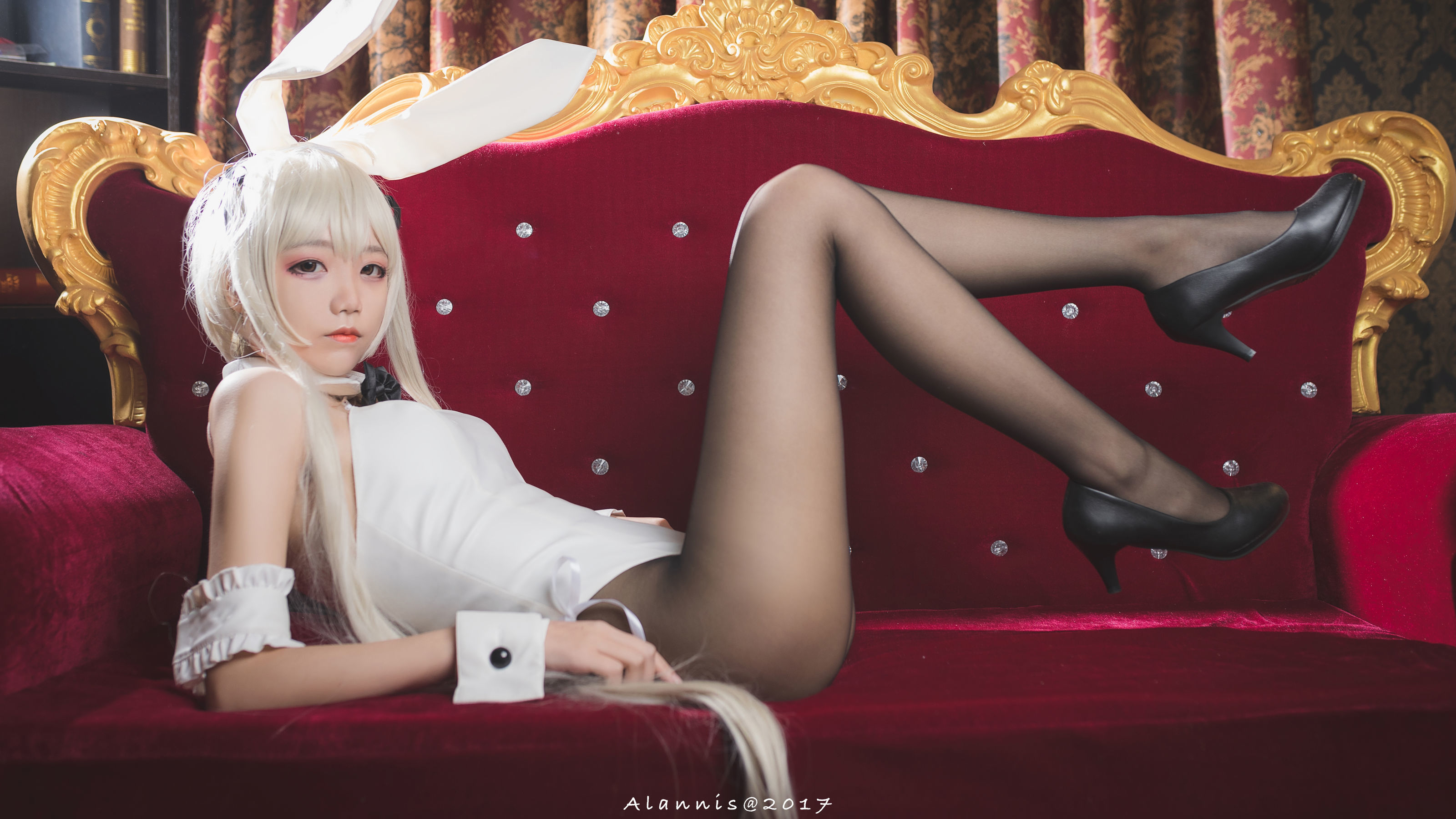 图片[8] - 五更百鬼 - 兔女郎+白丝美腿 [21P] - 机器猫次元 - 机器猫次元