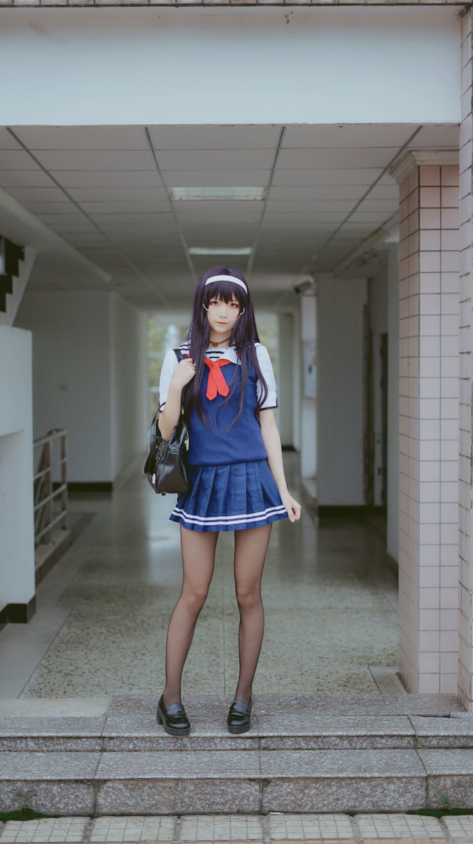图片[8] - 五更百鬼 - 学姐校服 [25P] - 机器猫次元 - 机器猫次元