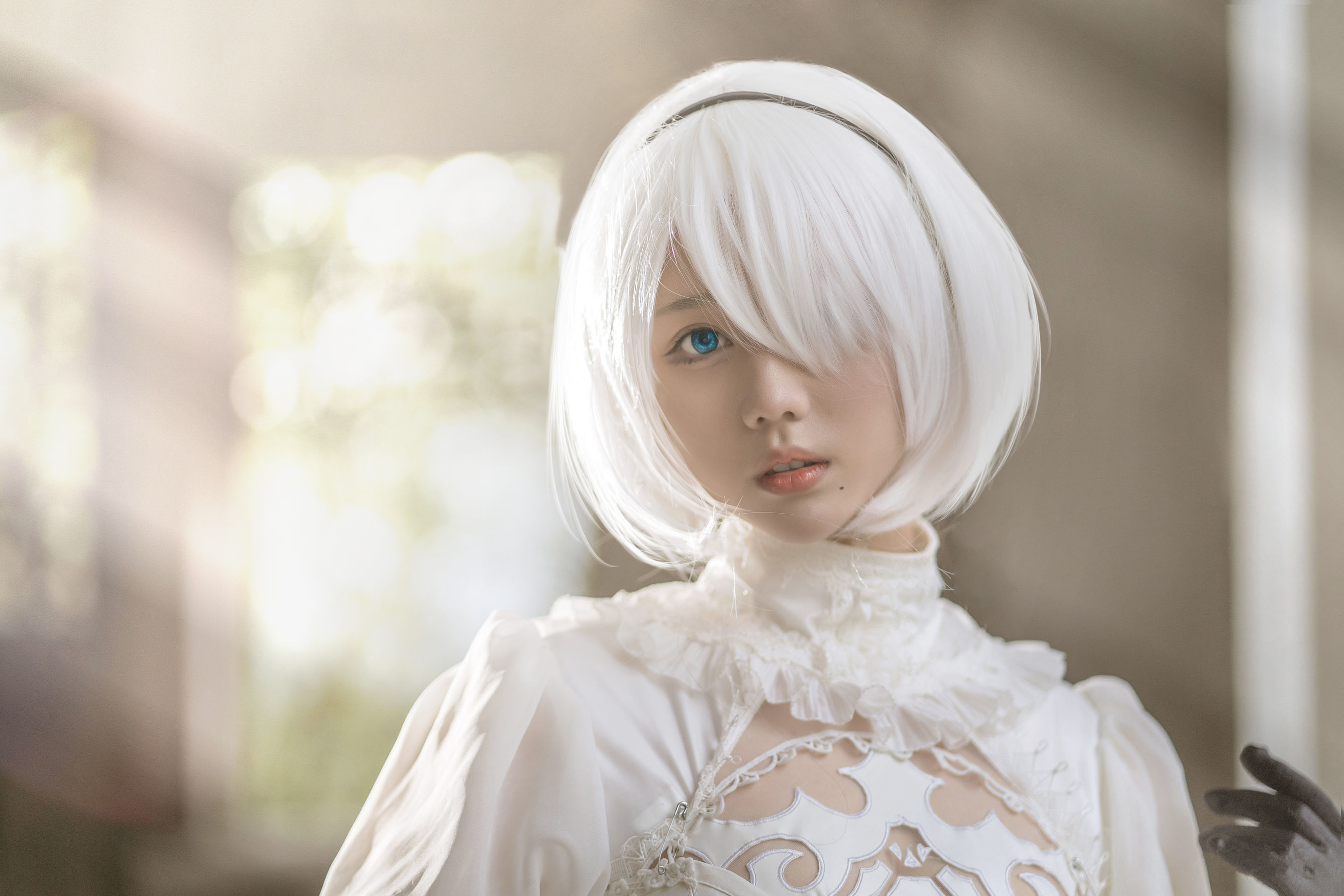 图片[8] - 镜酱 2B白色婚纱 [13P] - 机器猫次元 - 机器猫次元