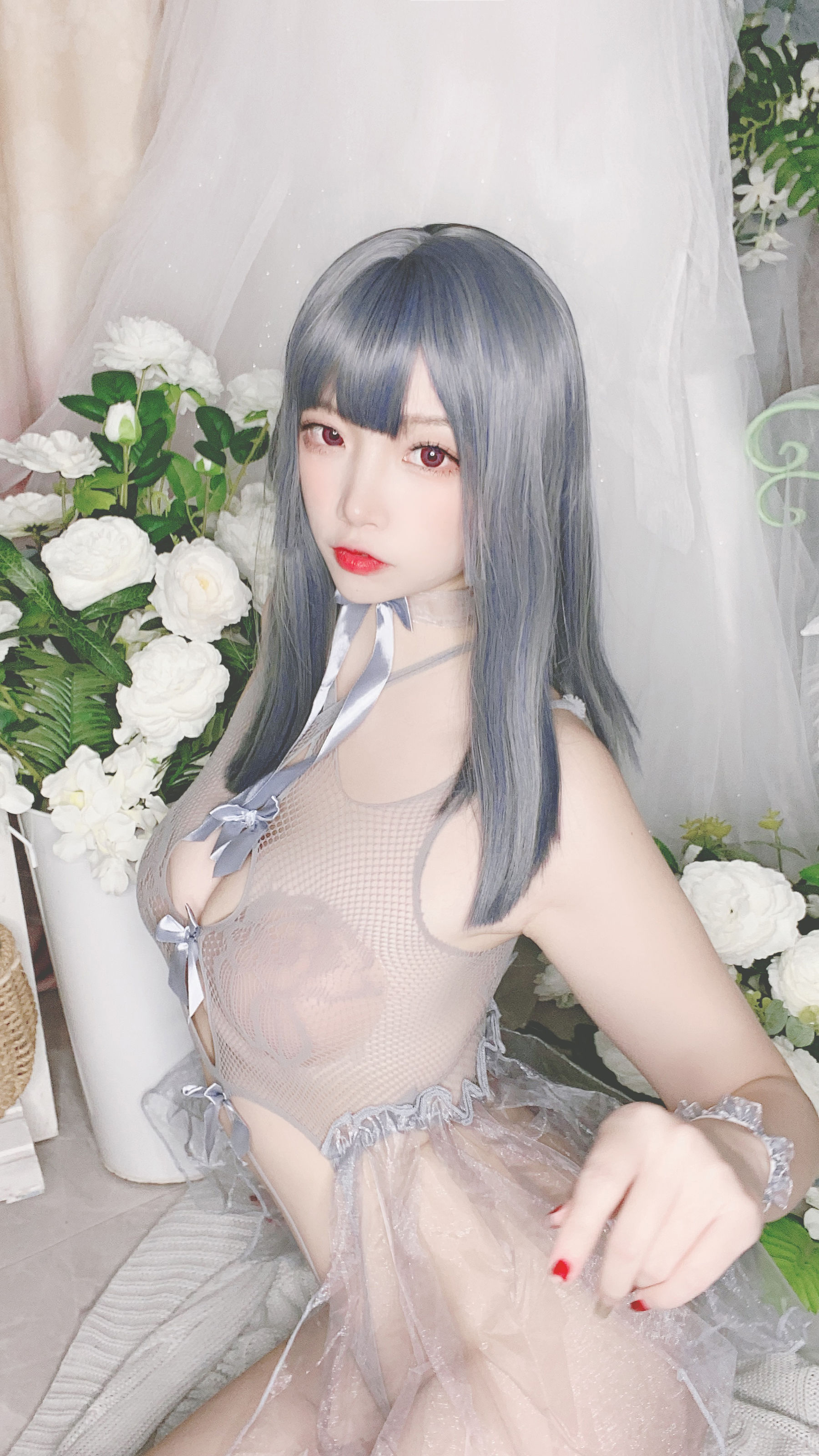 图片[2] - 二佐Nisa - 蓝色网状比基尼 [38P] - 机器猫次元 - 机器猫次元