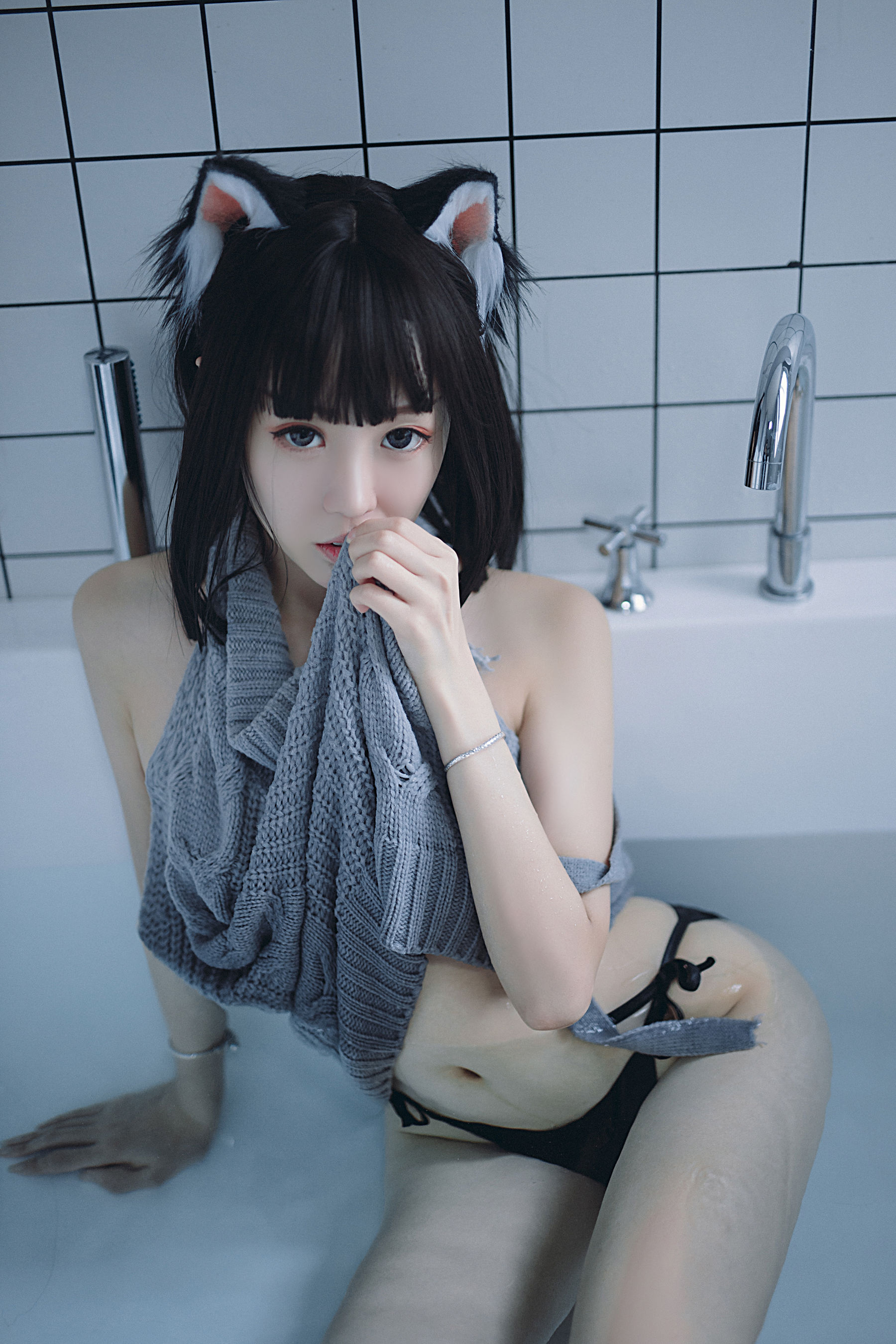 图片[1] - 采妮么么 - 猫耳朵 [22P] - 机器猫次元 - 机器猫次元