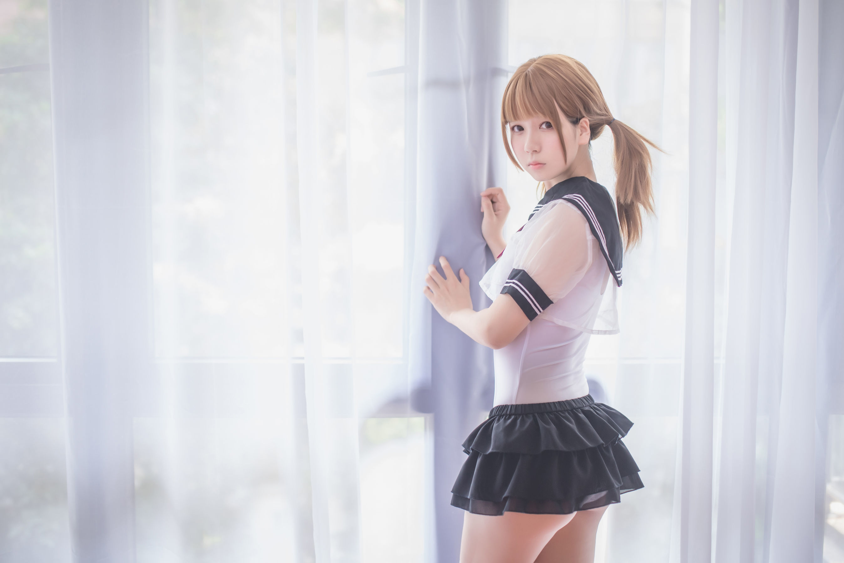 图片[2] - 白金Saki - 学生服 [17P] - 机器猫次元 - 机器猫次元