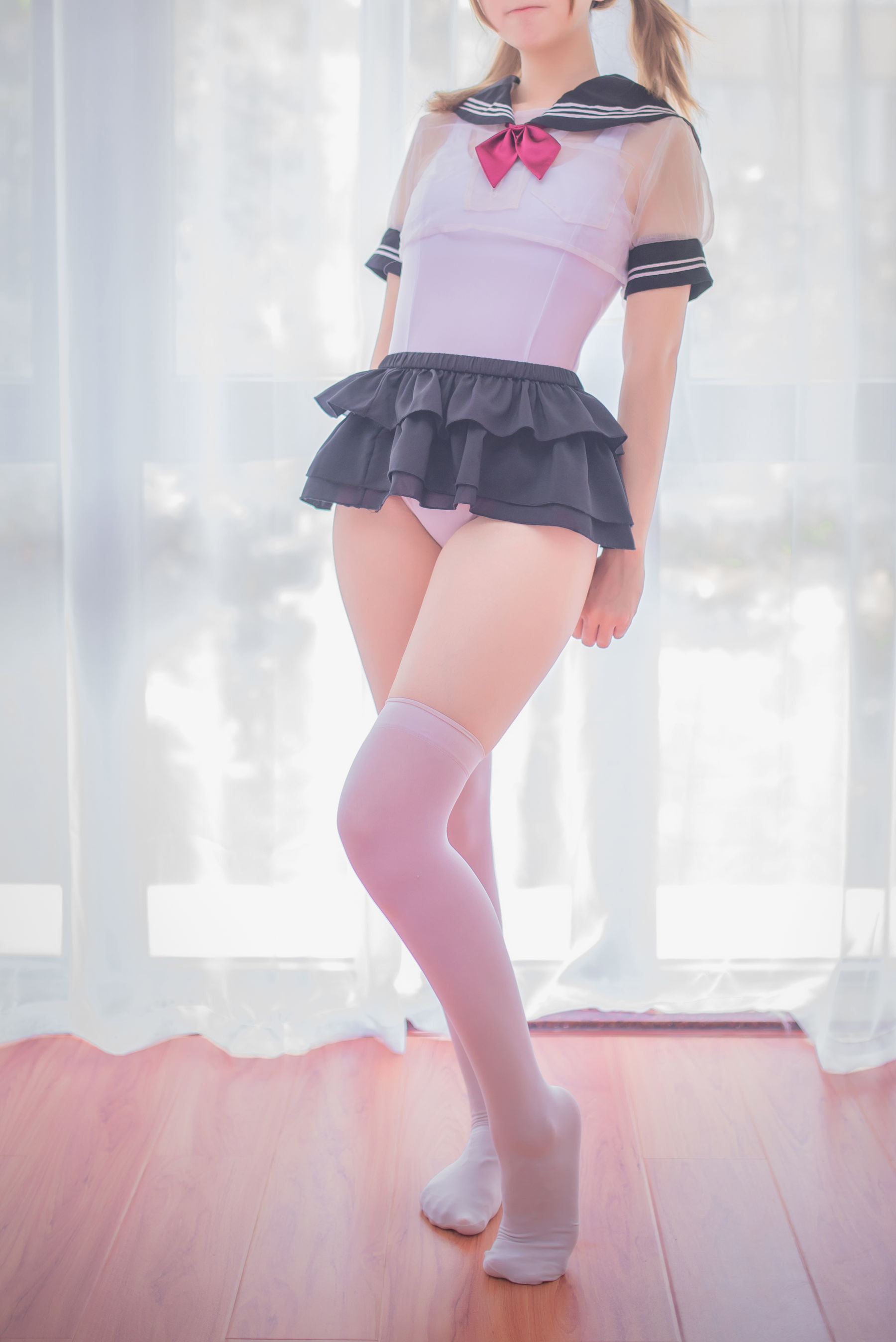 图片[1] - 白金Saki - 学生服 [17P] - 机器猫次元 - 机器猫次元