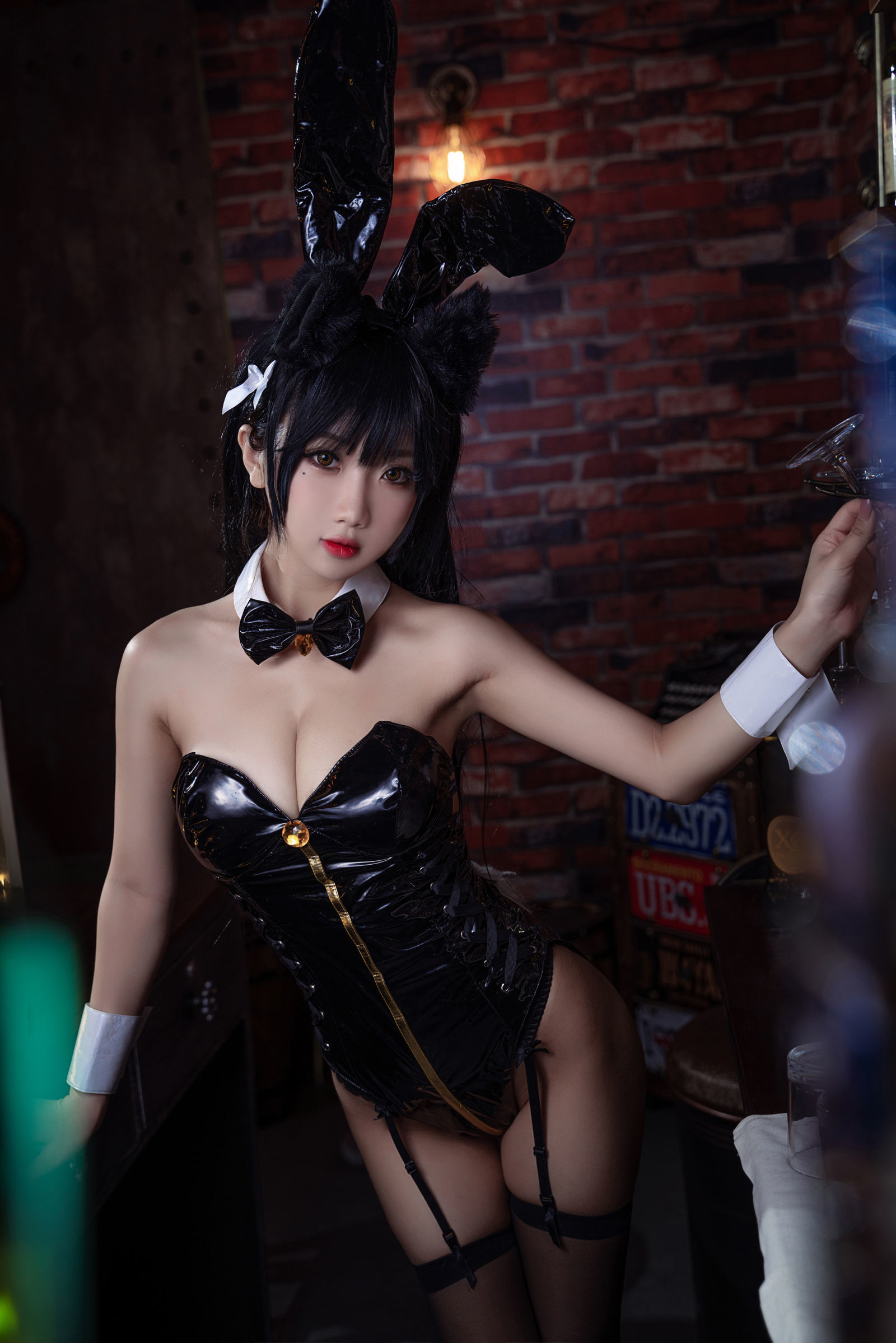 图片[4] - 鬼畜瑶 - 黑色同人兔女郎 [22P] - 机器猫次元 - 机器猫次元