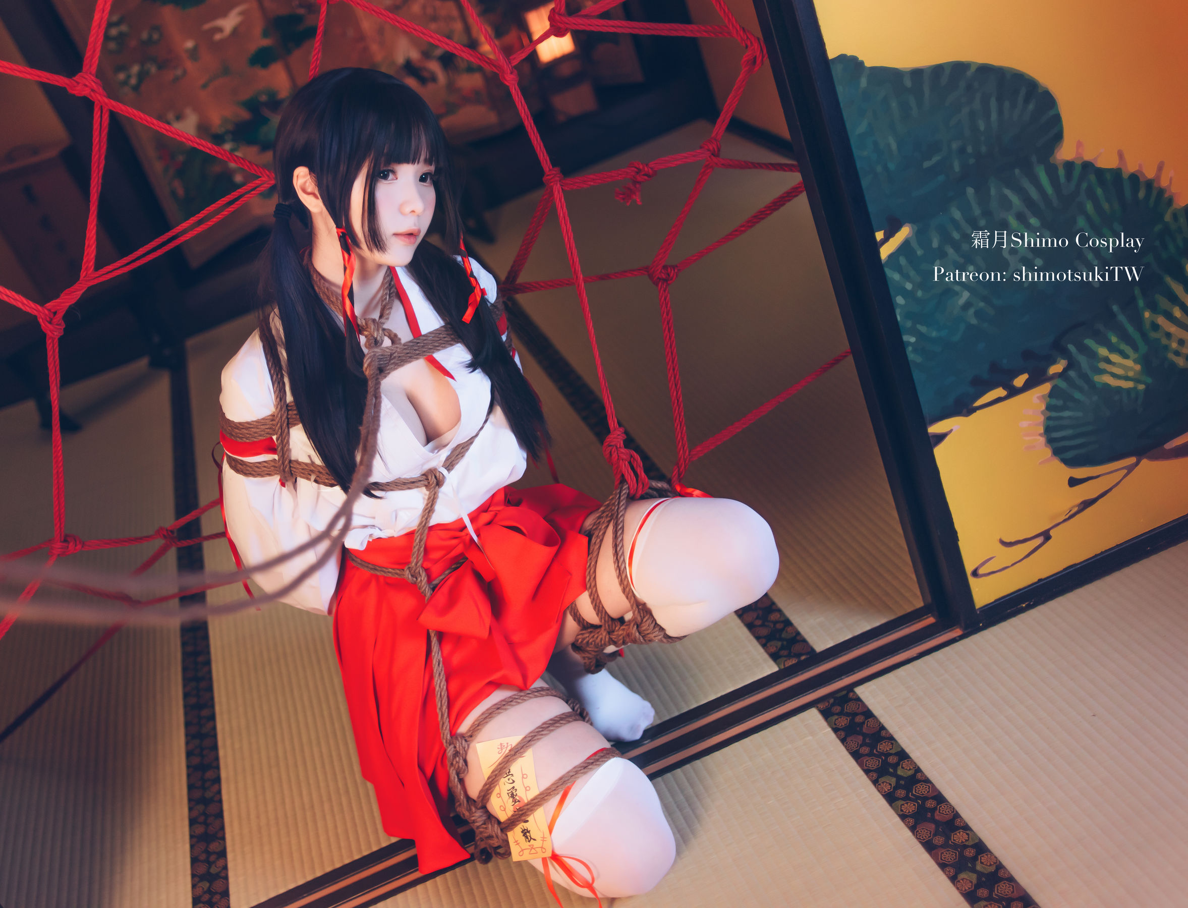 图片[6] - 霜月shimo - 巫女捆绑 [24P] - 机器猫次元 - 机器猫次元