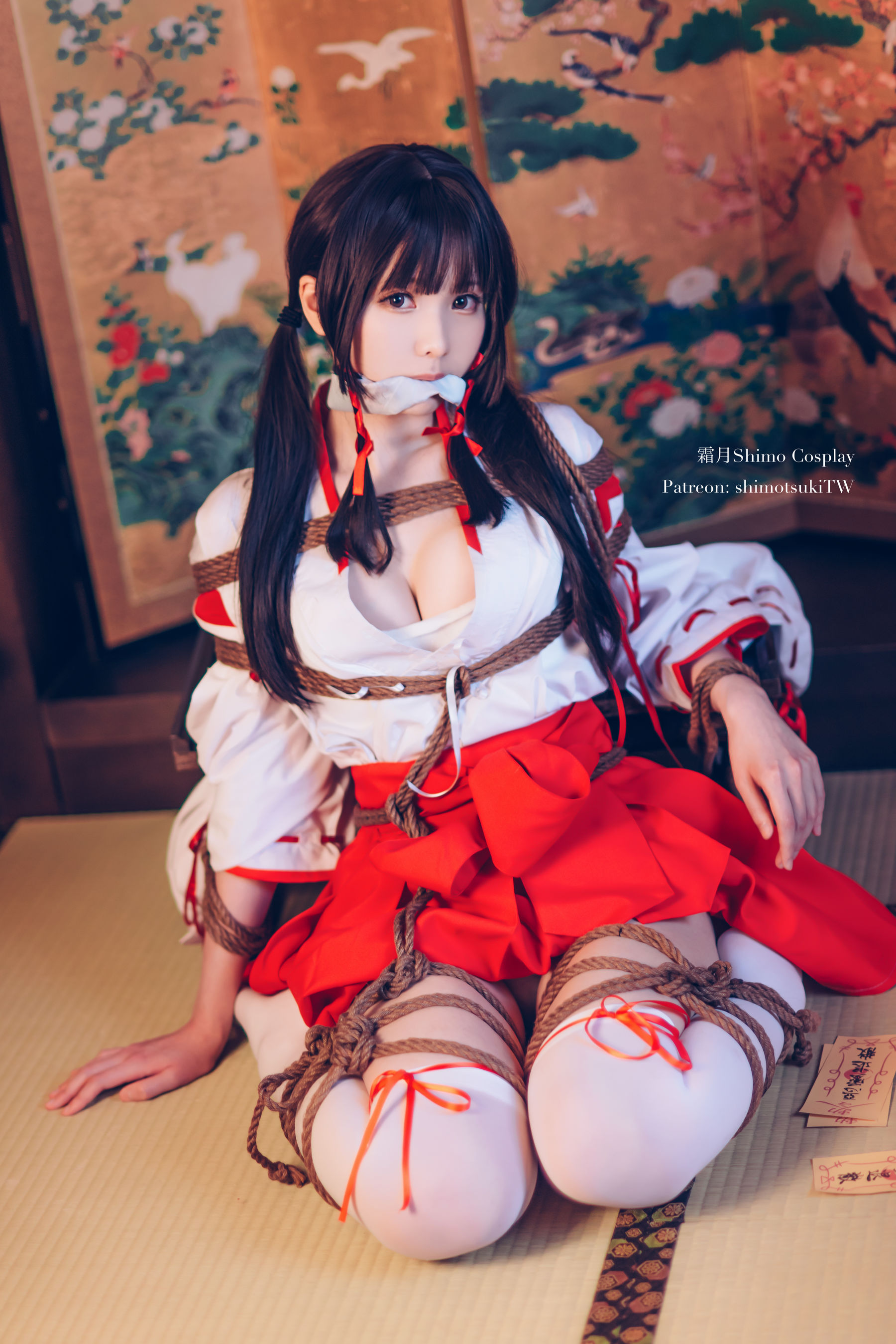 图片[3] - 霜月shimo - 巫女捆绑 [24P] - 机器猫次元 - 机器猫次元