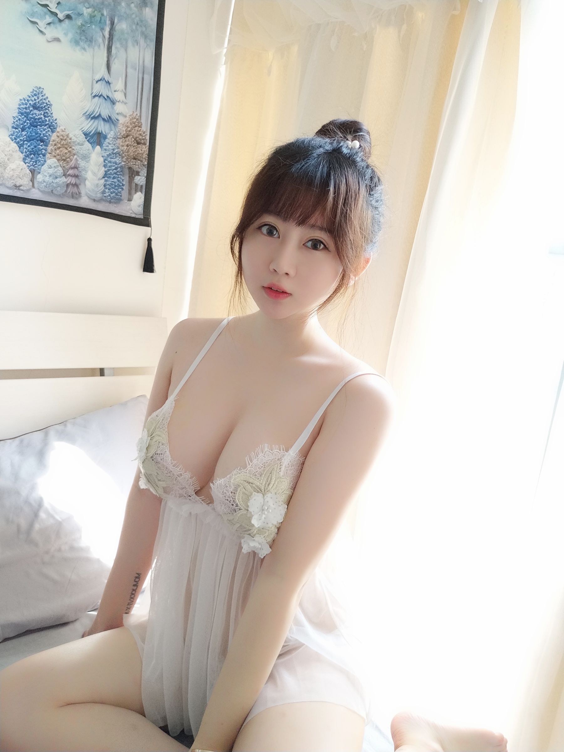 图片[1] - 是依酱呀 蕾丝内衣 [24P] - 机器猫次元 - 机器猫次元