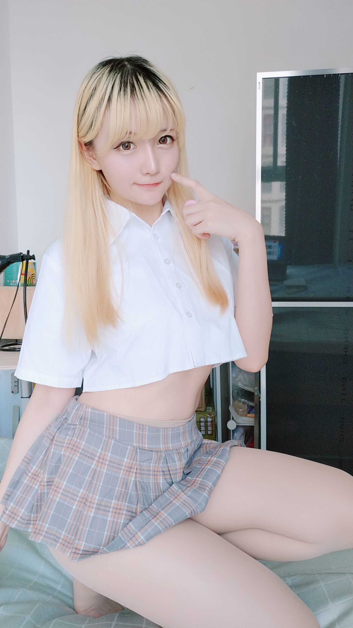 图片[5] - 星之迟迟 - 短裙制服 [62P] - 机器猫次元 - 机器猫次元