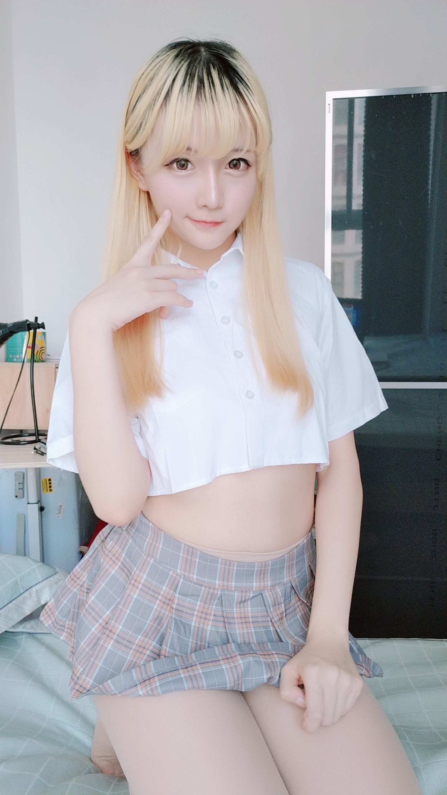 图片[3] - 星之迟迟 - 短裙制服 [62P] - 机器猫次元 - 机器猫次元