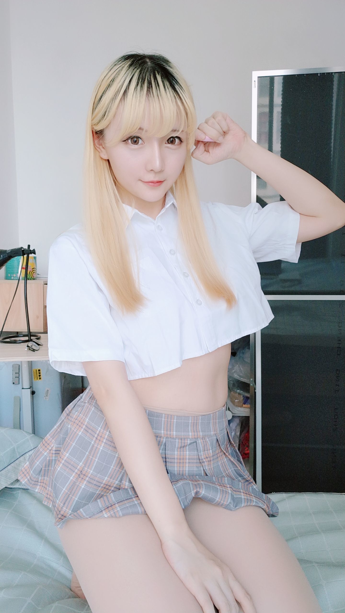 图片[2] - 星之迟迟 - 短裙制服 [62P] - 机器猫次元 - 机器猫次元