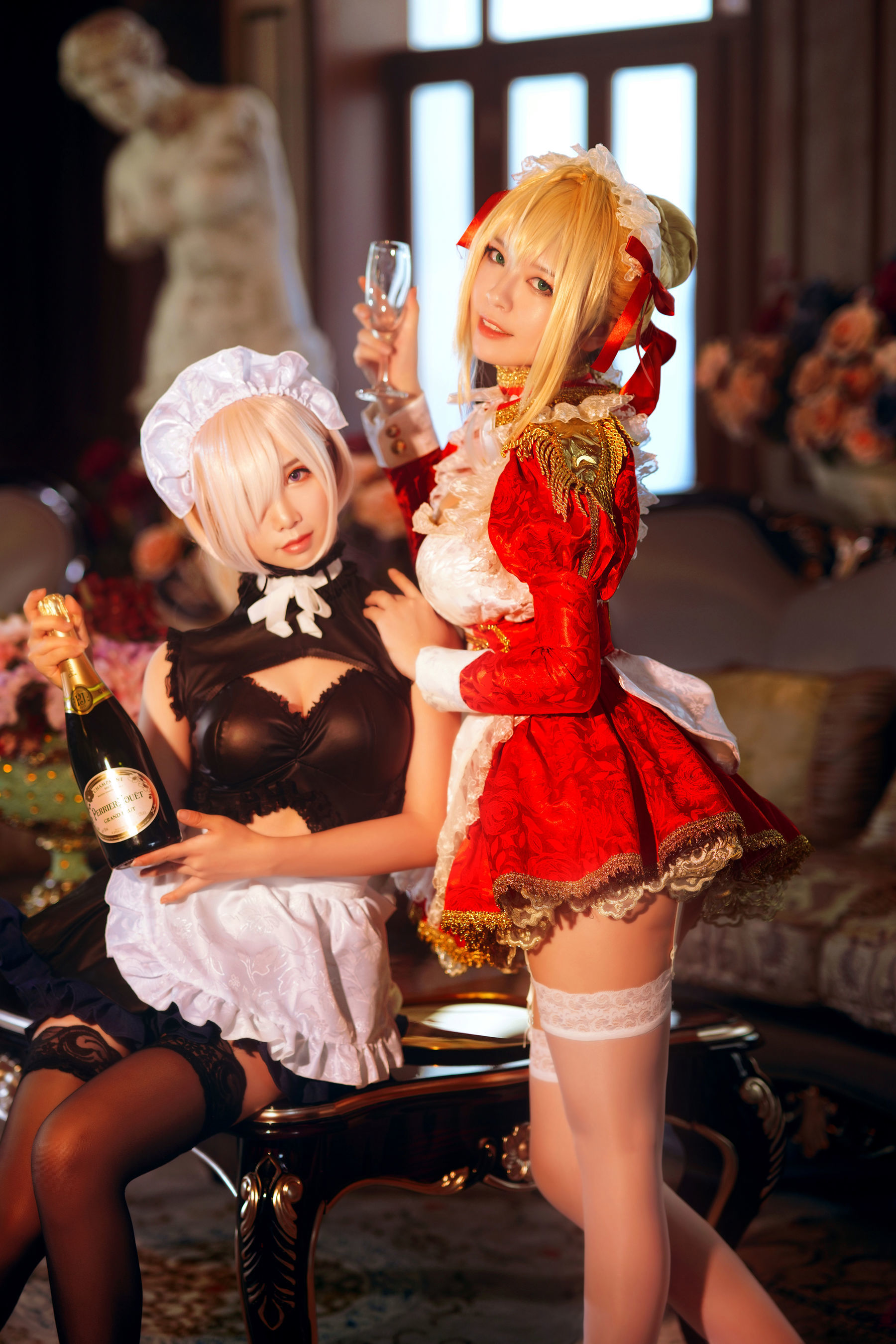 图片[3] - 半半子&面饼仙儿 Claudius x Kyrielight Maid [22P] - 机器猫次元 - 机器猫次元