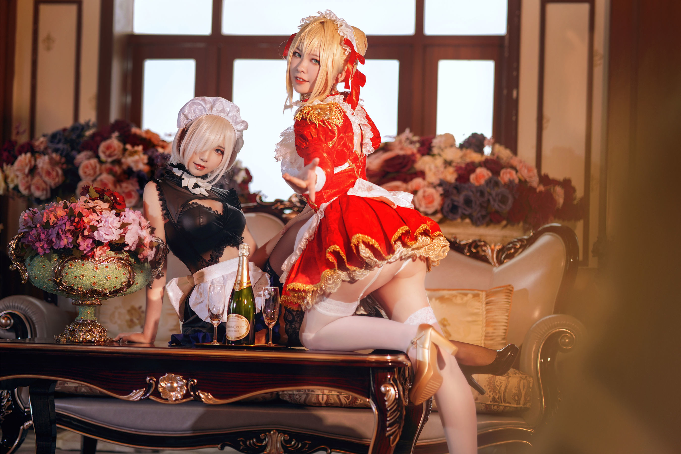图片[2] - 半半子&面饼仙儿 Claudius x Kyrielight Maid [22P] - 机器猫次元 - 机器猫次元